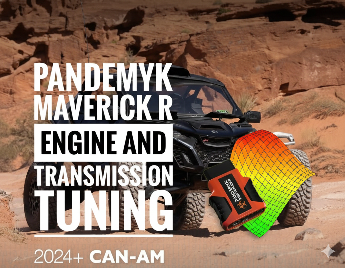 Pandemyk Performance Stage 2 ECM Tuning for 2024+ Maverick R (all models) w/ HP Tuners