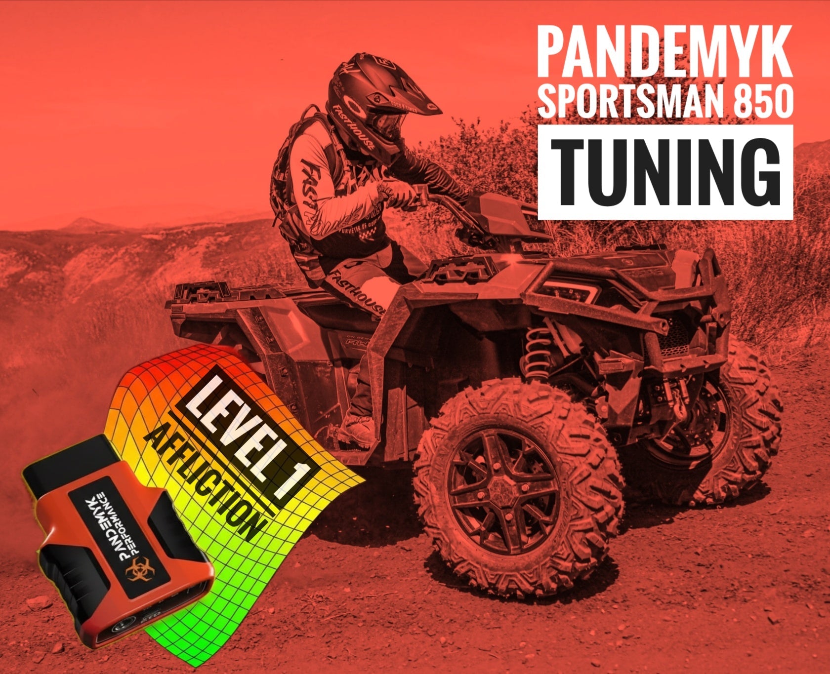 2015-2026 Pandemyk Performance Polaris Sportsman 850 Tune (All Models)
