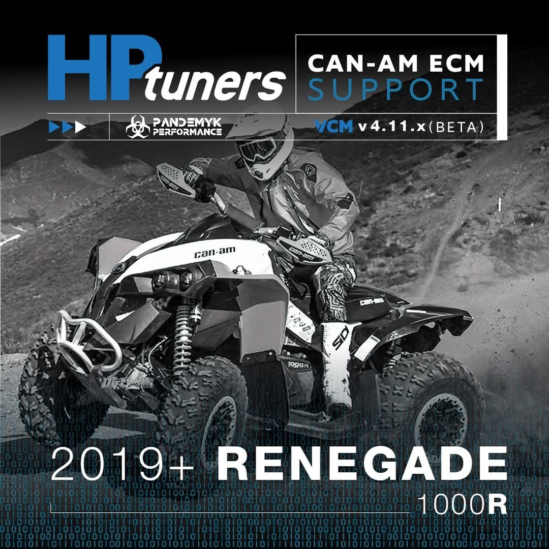 Pandemyk Performance Stage 2 ECM Tuning for 2019-2023 Can-Am Renegade 850/1000cc w/ HP Tuners
