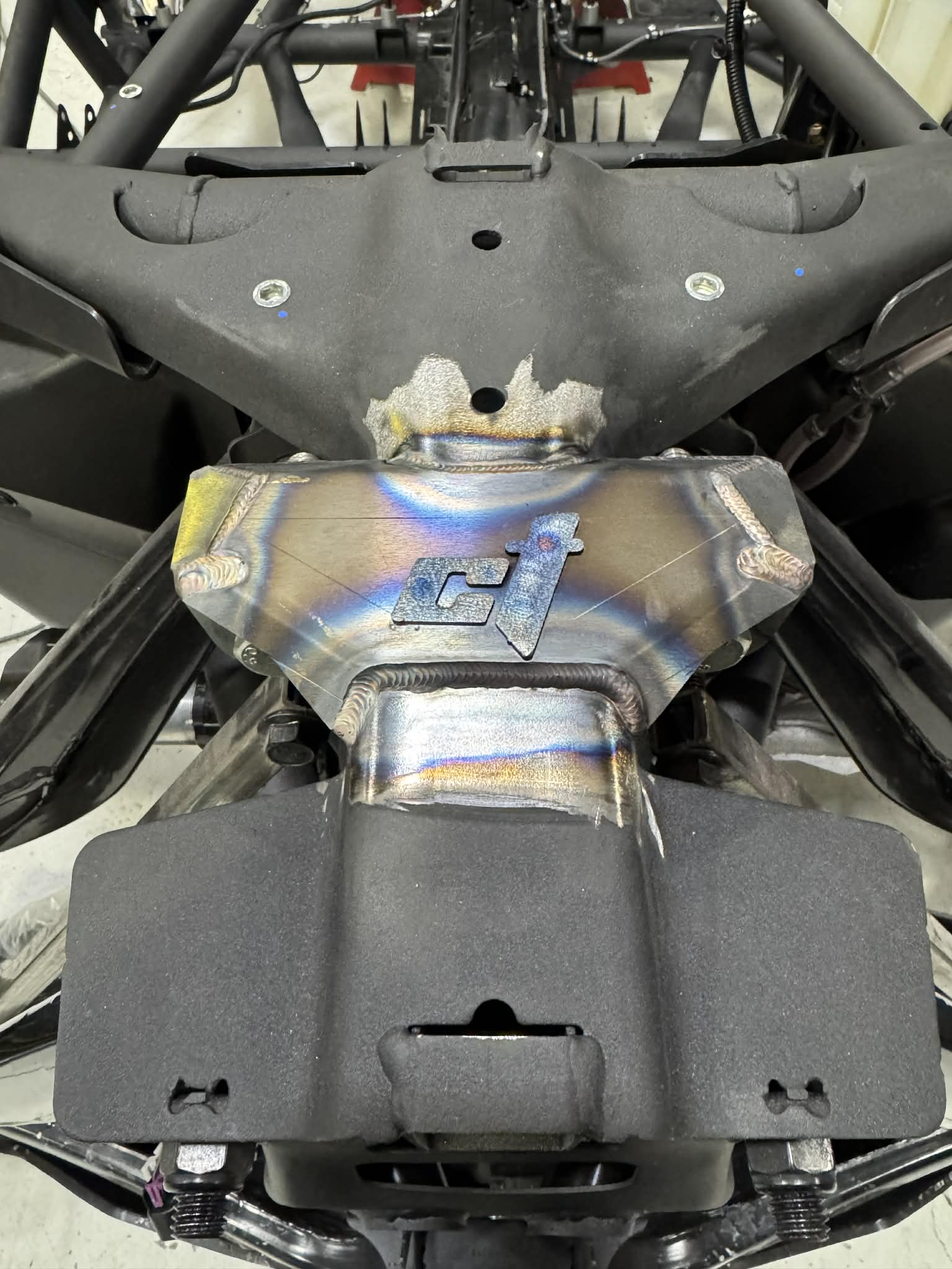 Maverick R Weld On Front Shock Brace
