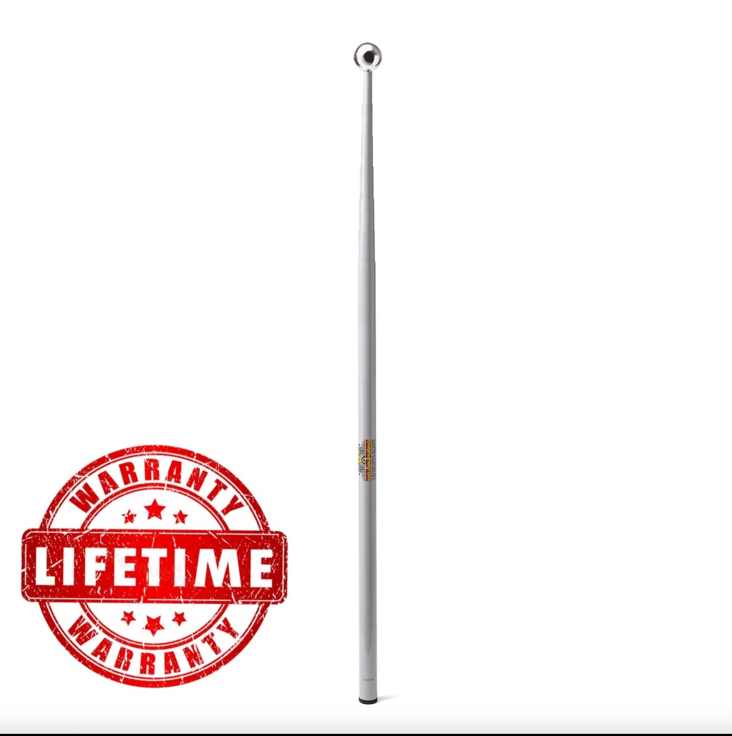 Telescoping Flagpole 26'