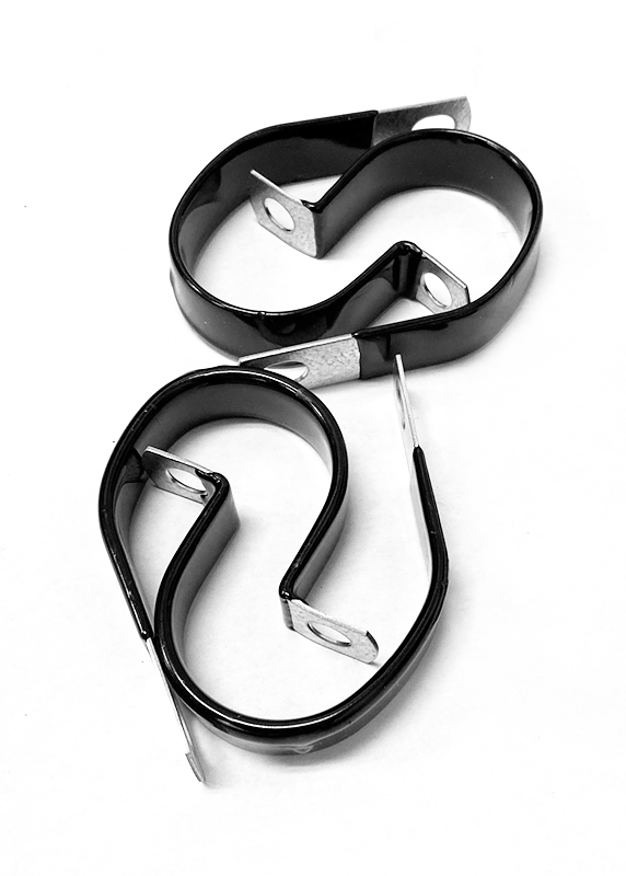 Rubber Coated Clamps (4 pack)