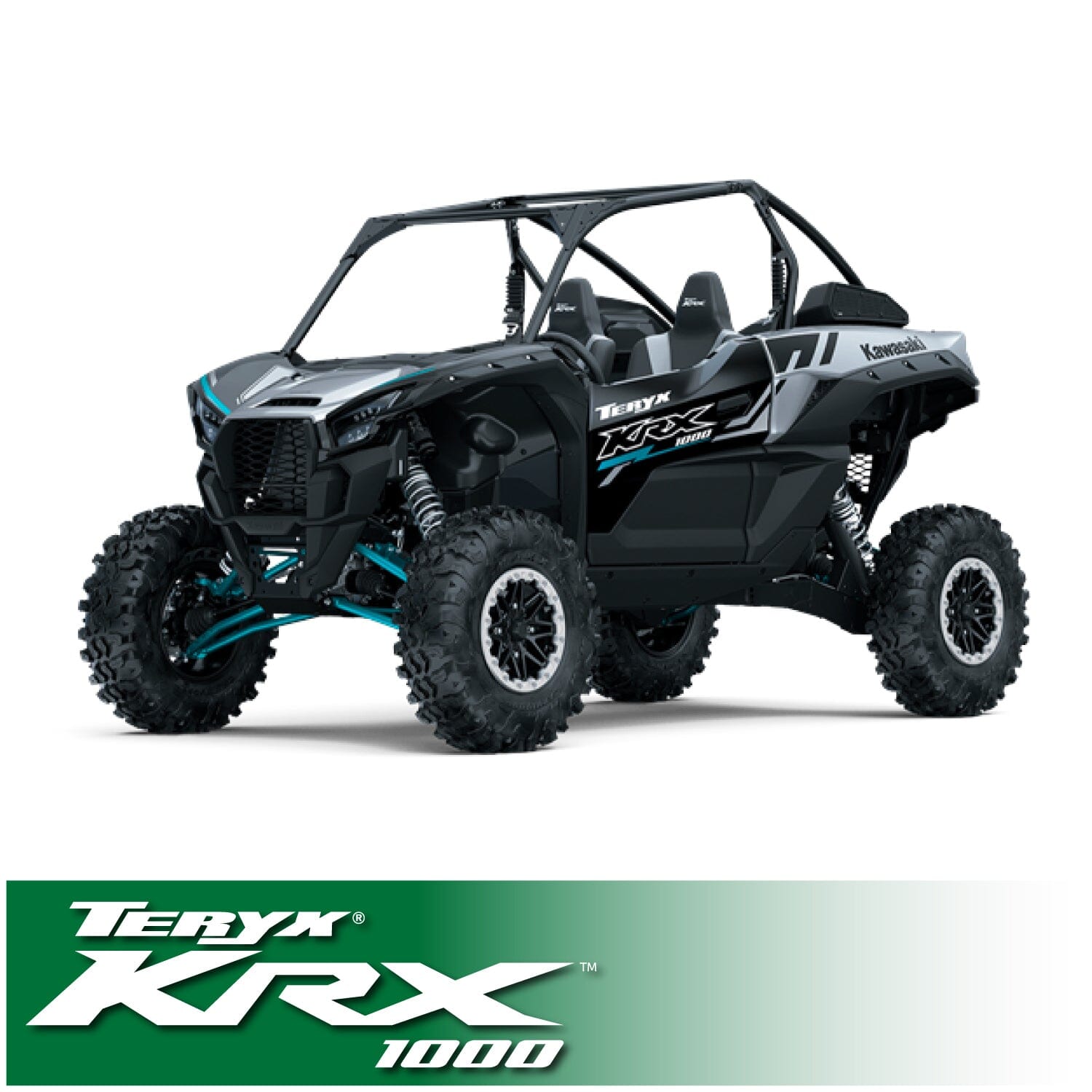 Kawasaki Teryx KRX Complete Communication Kit with Bluetooth Intercom and 2-Way Radio - STX Stereo / G1 GMRS / Dash Mount