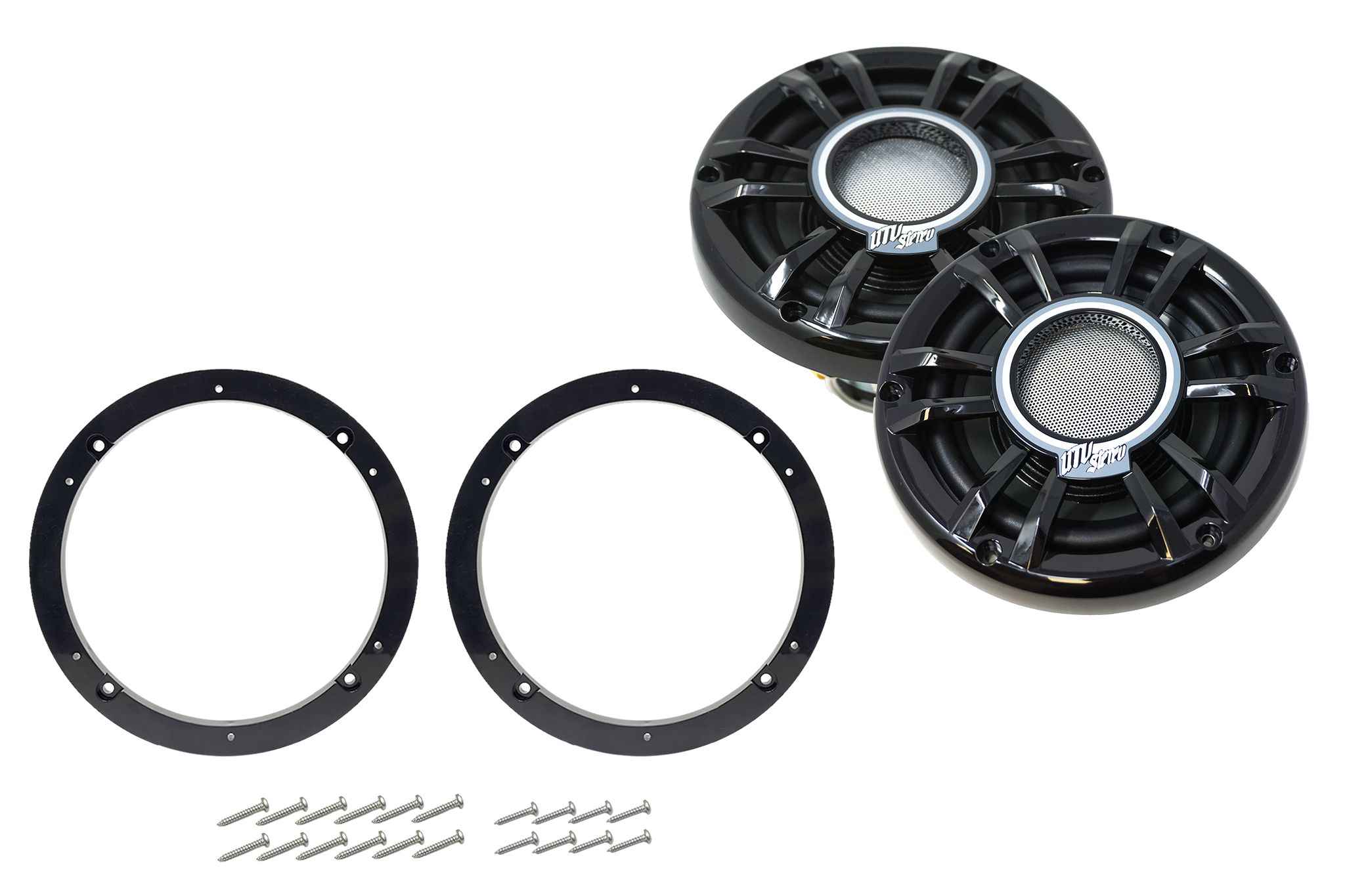 Polaris Xpedition 6.5" Front Speaker Adapters | UTVS-XPD-FSA