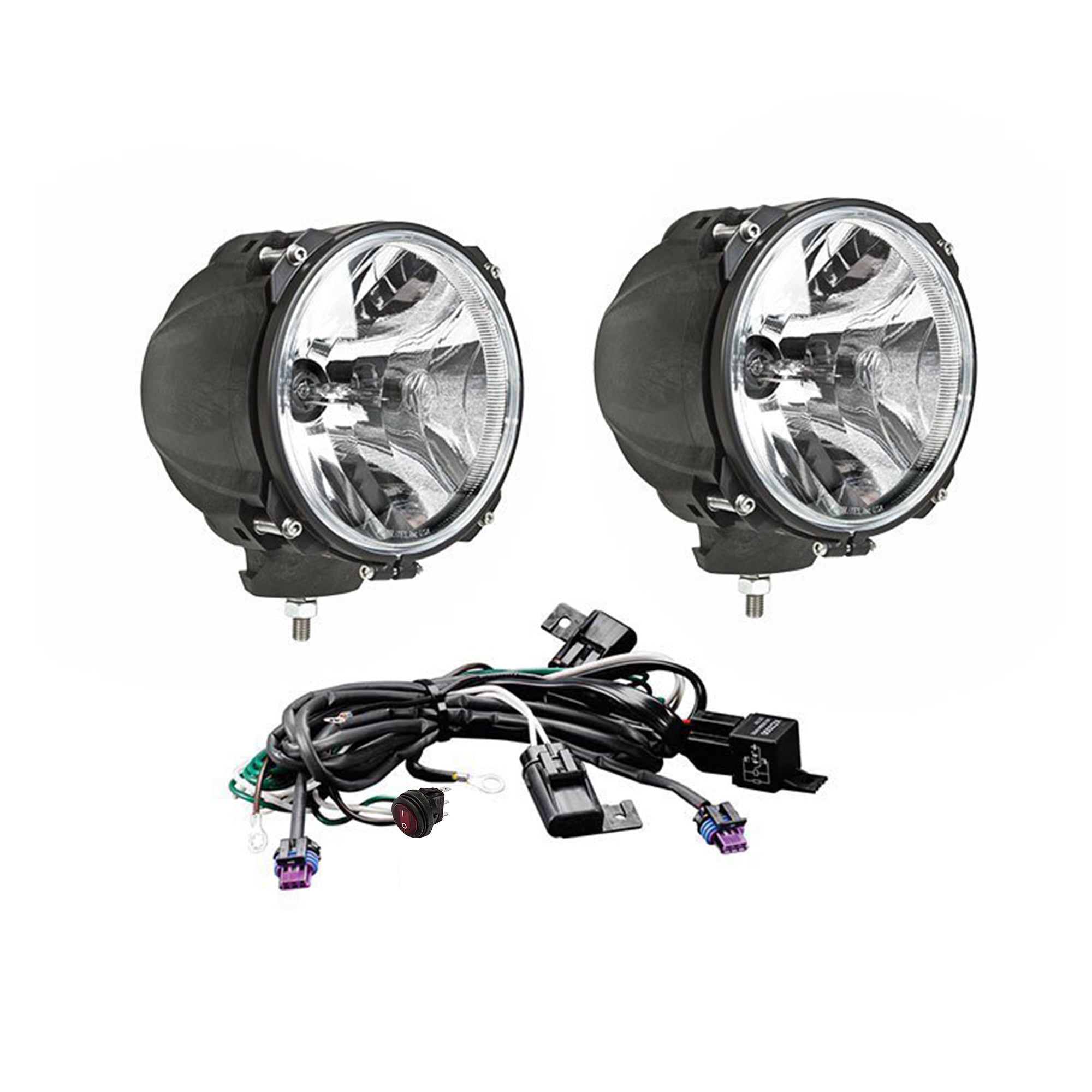 7" Carbon POD® HID - 2-Light System - 70W Spot Beam - #96422