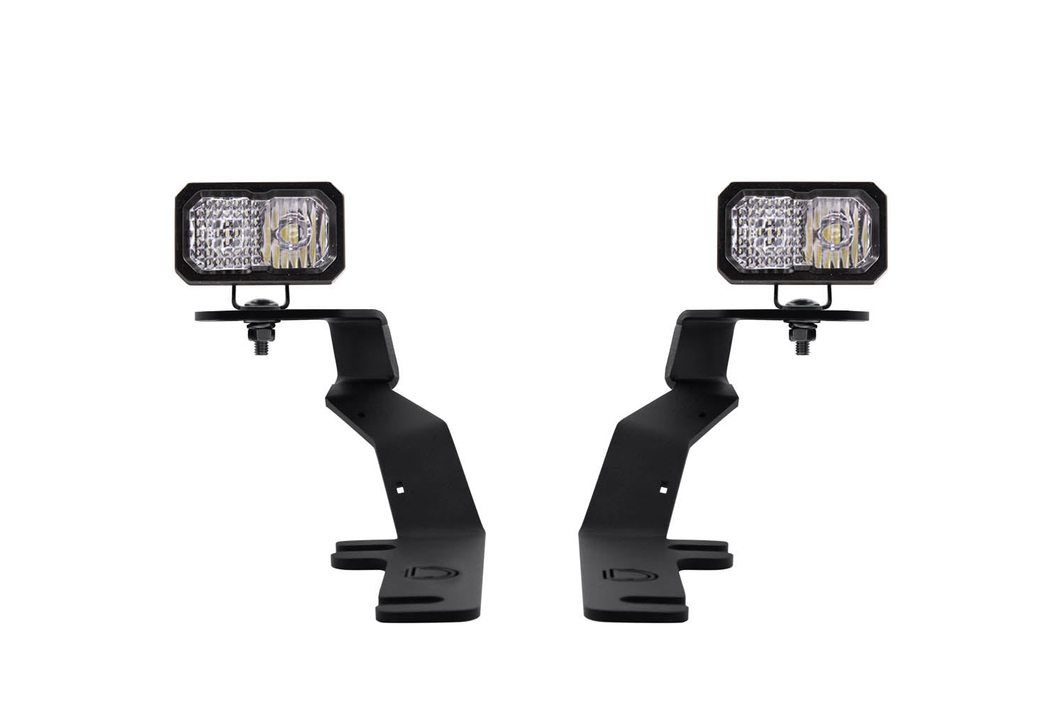 Stage Series 2in LED Ditch Light Kit for 2017-2020 Ford Raptor Pro White Combo Diode Dynamics