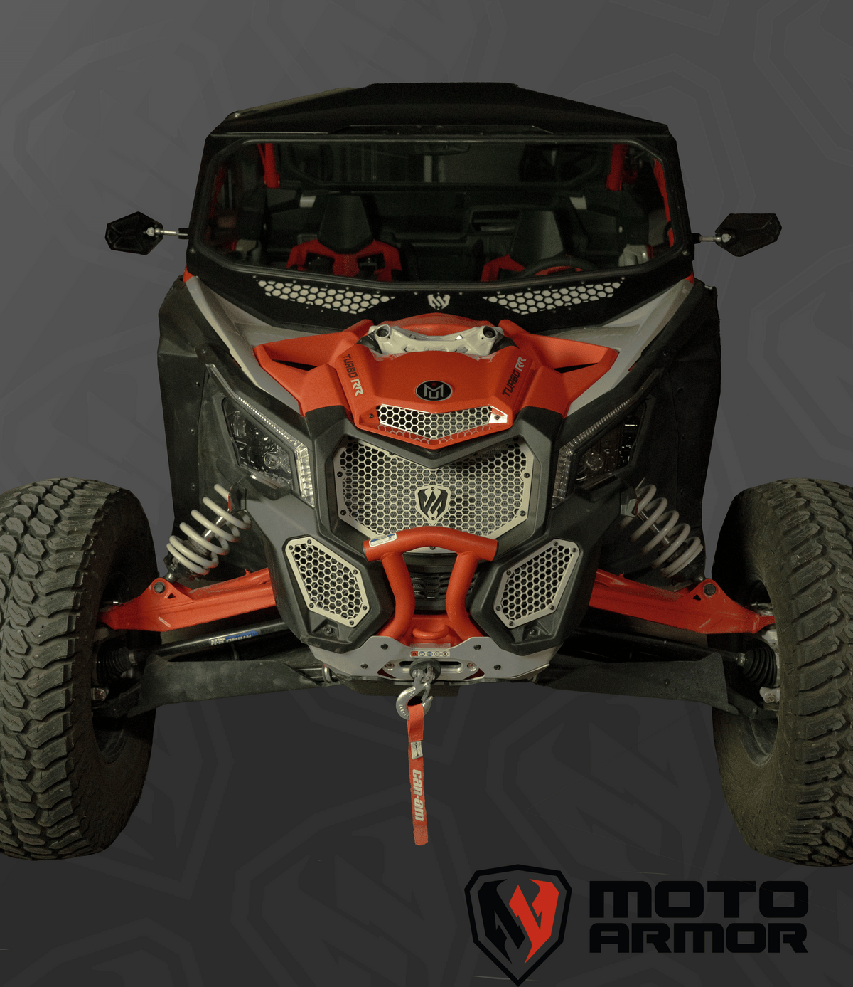 Moto Armor Maverick X3 Radiator Grill Set