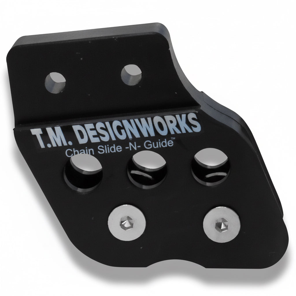 Tm designs rear atv chain guide