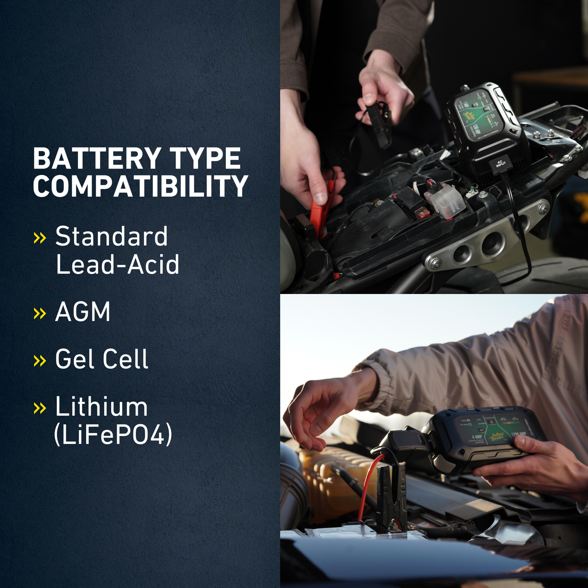 Charge N Start 1120 — 1 Amp Battery Charger & 1200 Amp Jump Starter