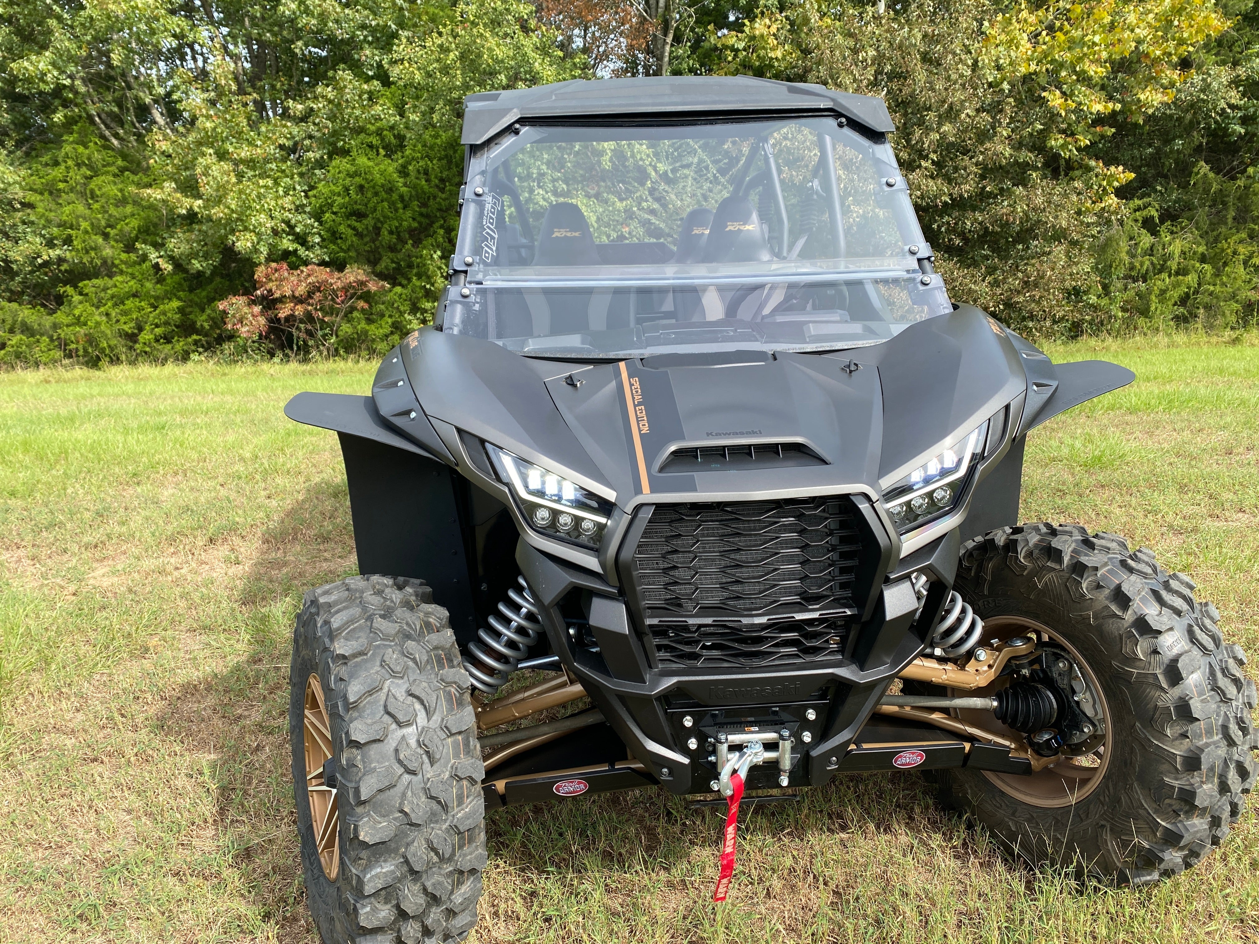 Trail Armor Kawasaki KRX 1000, KRX 4 1000 (all editions) CoolFlo Windshield 2020 - 2026