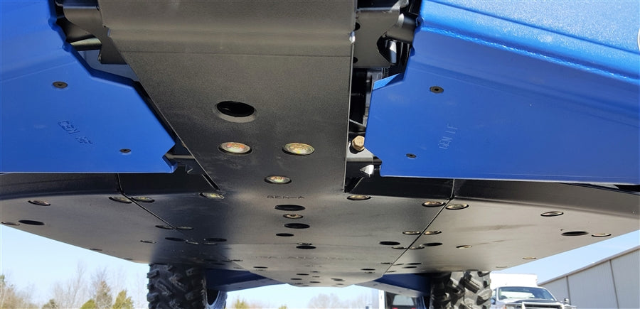 Trail Armor Polaris General 1000 and General XP 1000 Full Skids with Standard Slider Nerfs or Trimmed for Polaris Kick Out Steel Rock Sliders 2016-2023