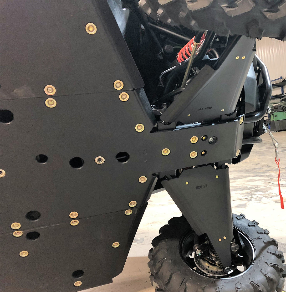 Trail Armor Polaris General 1000 and General XP 1000 Full Skids with Standard Slider Nerfs or Trimmed for Polaris Kick Out Steel Rock Sliders 2016-2023