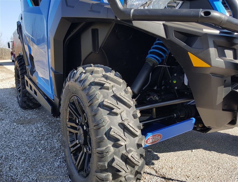 Trail Armor Polaris General 1000 and General XP 1000 Full Skids with Standard Slider Nerfs or Trimmed for Polaris Kick Out Steel Rock Sliders 2016-2023