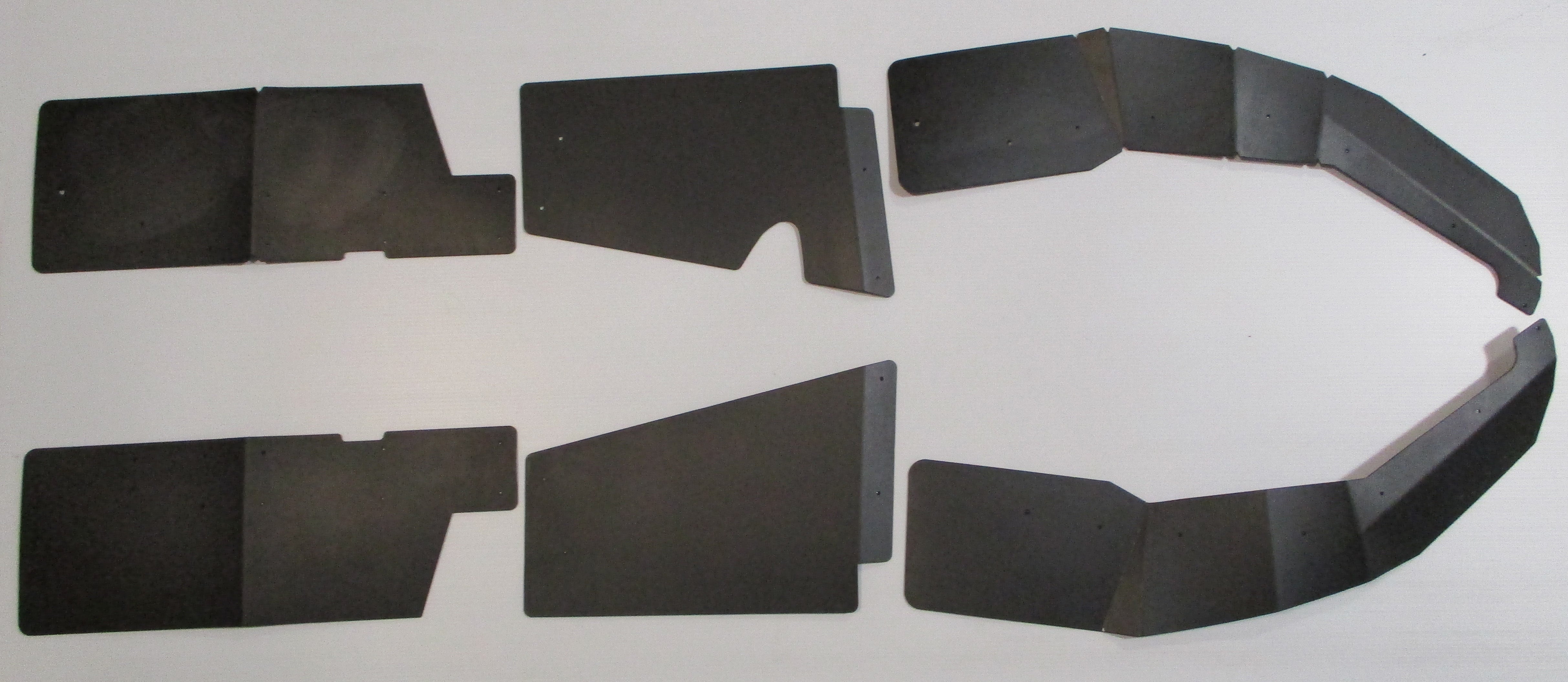 Trail Armor Polaris General 1000 and General 4 1000 Mud Flap Fender Extensions 2016 - 2026