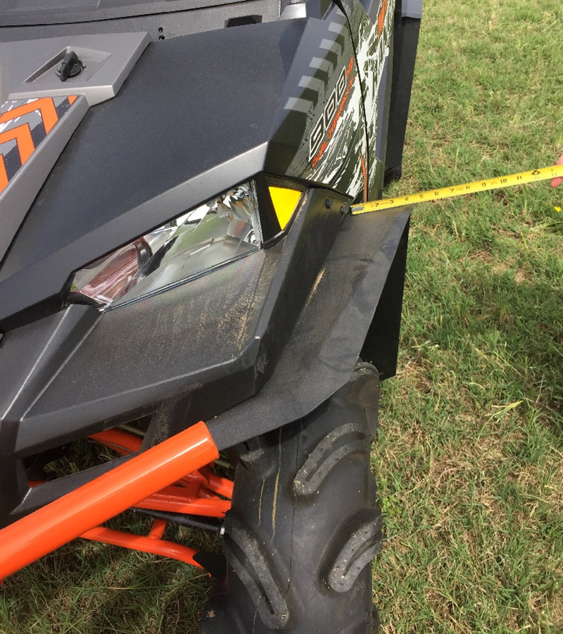 Trail Armor Ranger XP 900, Ranger Crew XP 900, Full Size Ranger XP 570, Ranger XP 1000, Ranger Crew XP 1000 Underbed Mud Shield with Fender Extensions