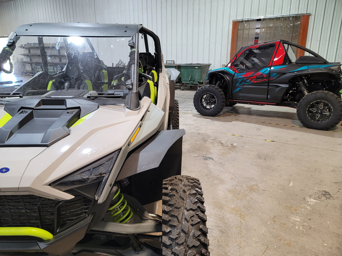 Trail Armor 2020 - 2024 Polaris RZR Pro XP, RZR Pro XP 4, 2022 - 2024 Turbo R and Turbo R 4 (all editions) Mud Flap Fender Extensions