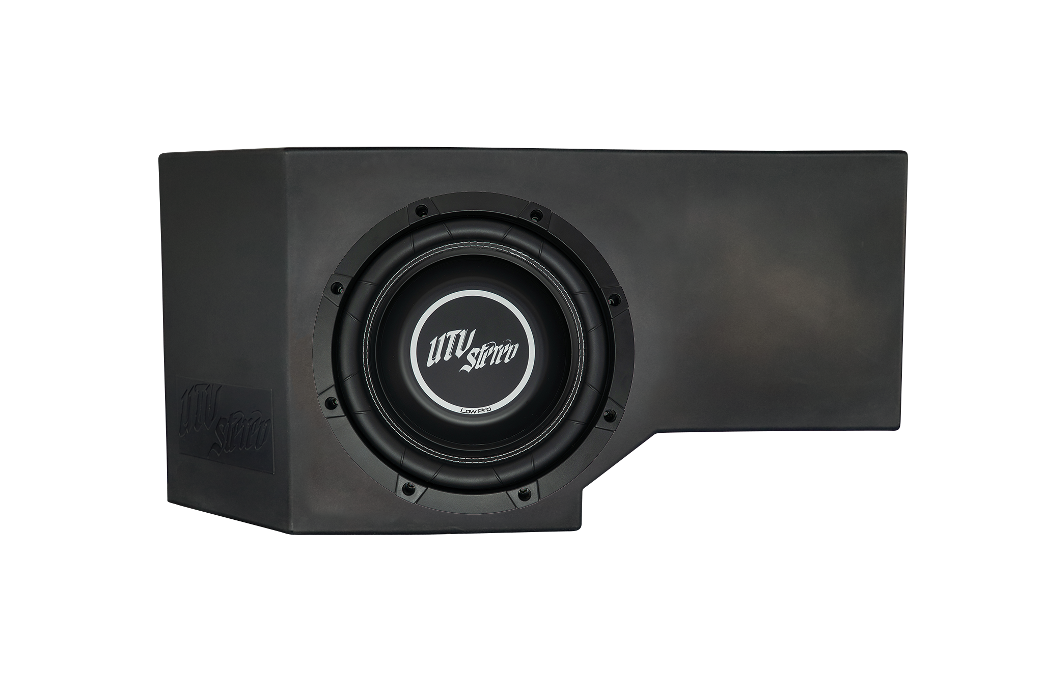 Can-Am® Defender Vented 10" Passenger Subwoofer Enclosure Unloaded | UTVS-DEF-VENC-PASS