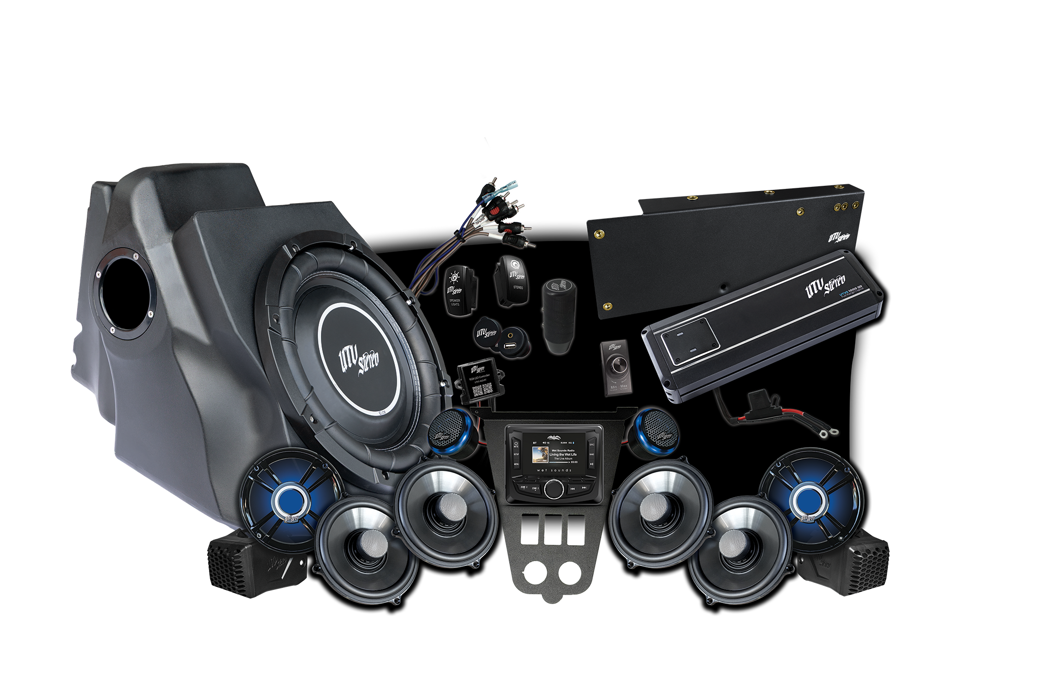 2025+ RZR® Pro Series Signature Stage 6 Stereo Kit | UTVS-PRO2-S6-S