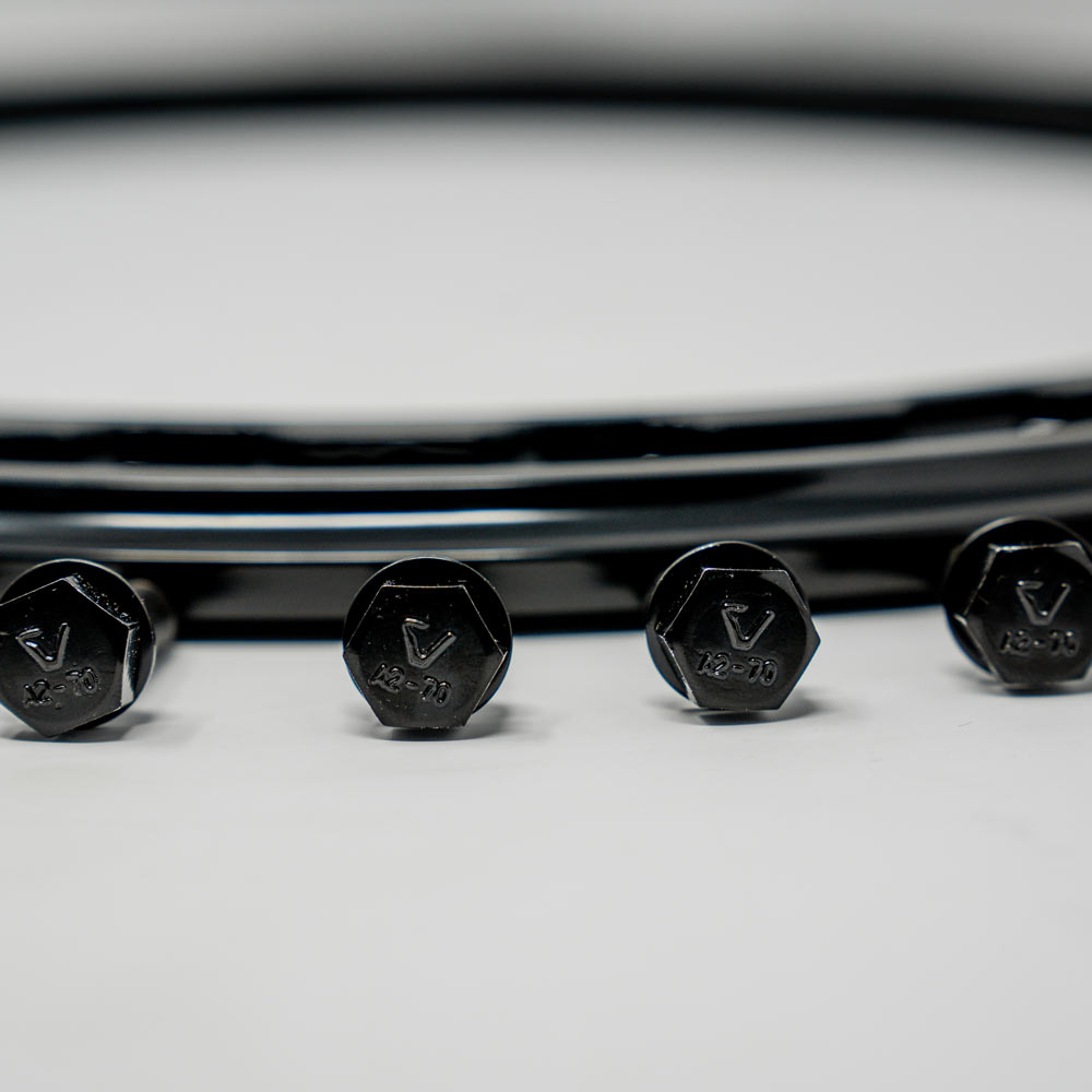 M8x25mm UTV Beadlock Hardware Kit Black