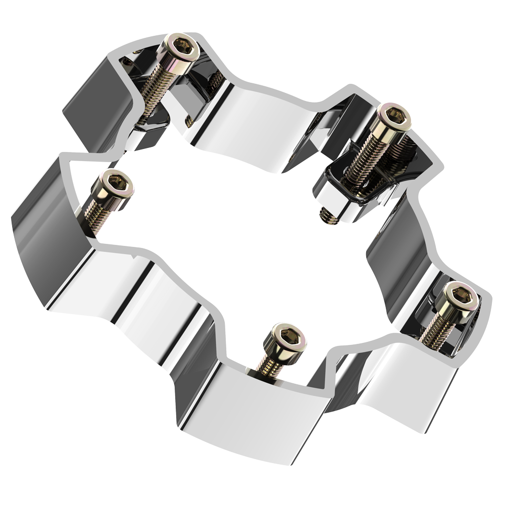 VCAP2 Center Cap Riser Chrome