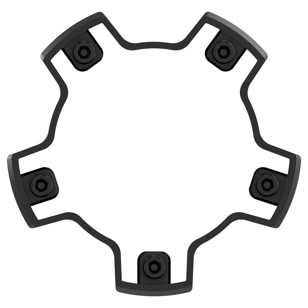 VCAP2 Center Cap Riser Black