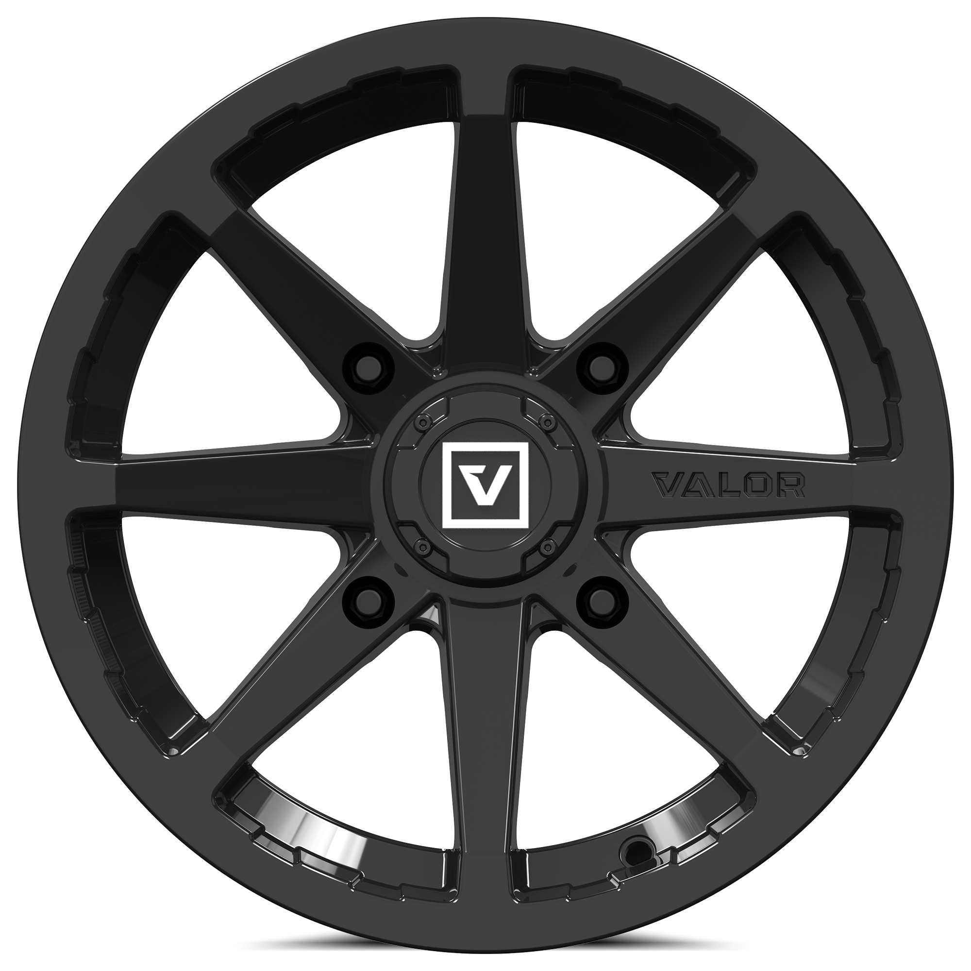 V01 UTV Wheel Gloss Black