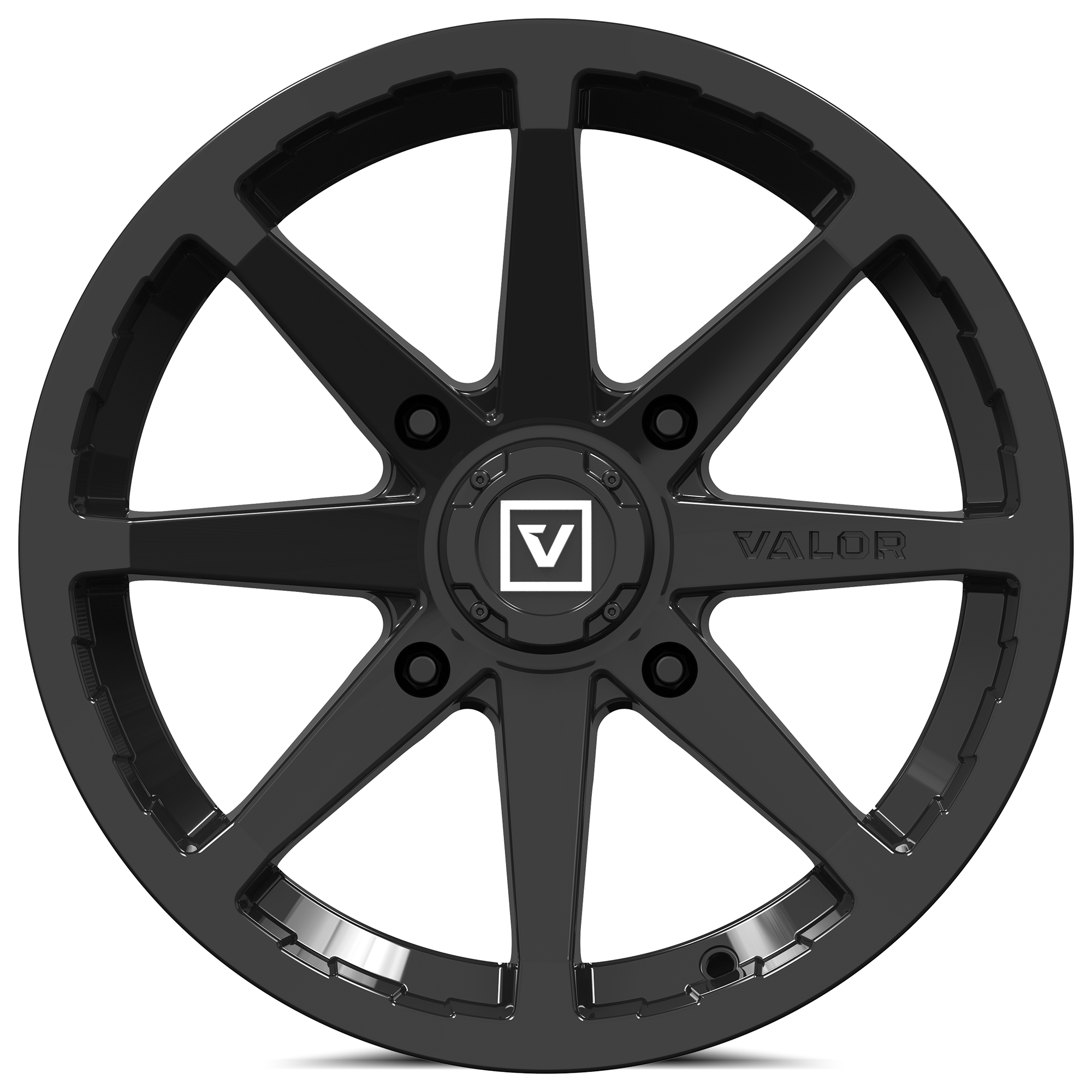 V01 UTV Wheel Gloss Black