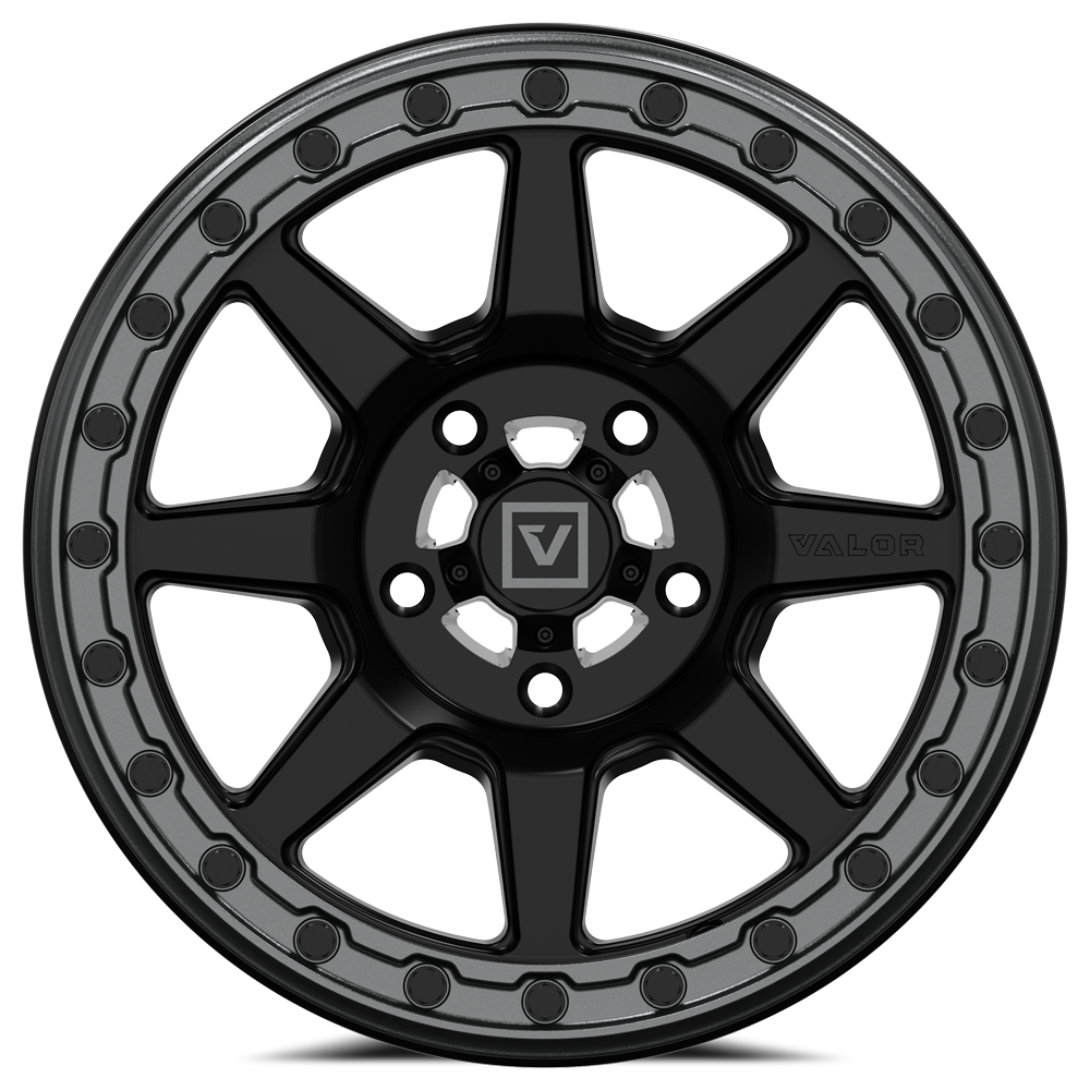 V13 Beadlock UTV Wheel Satin Black