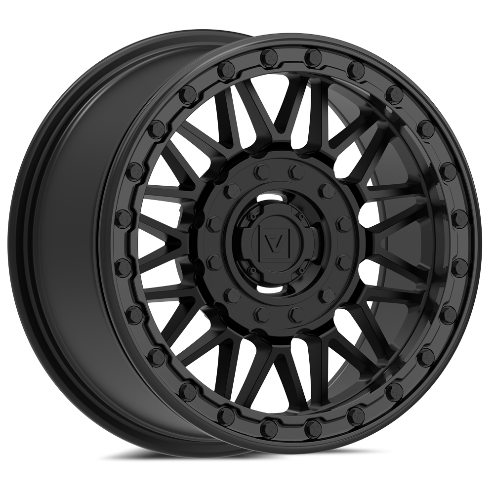 V08 Beadlock UTV Wheel Satin Black