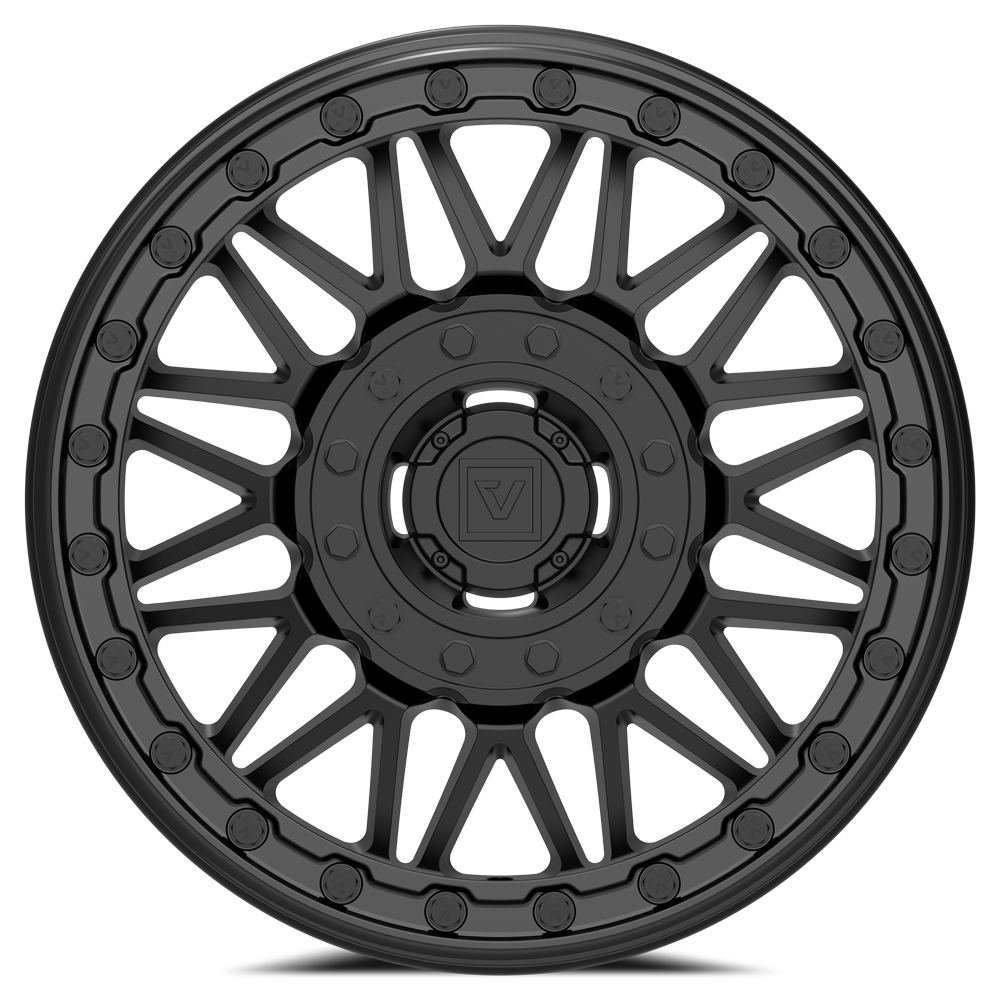 V08 Beadlock UTV Wheel Satin Black