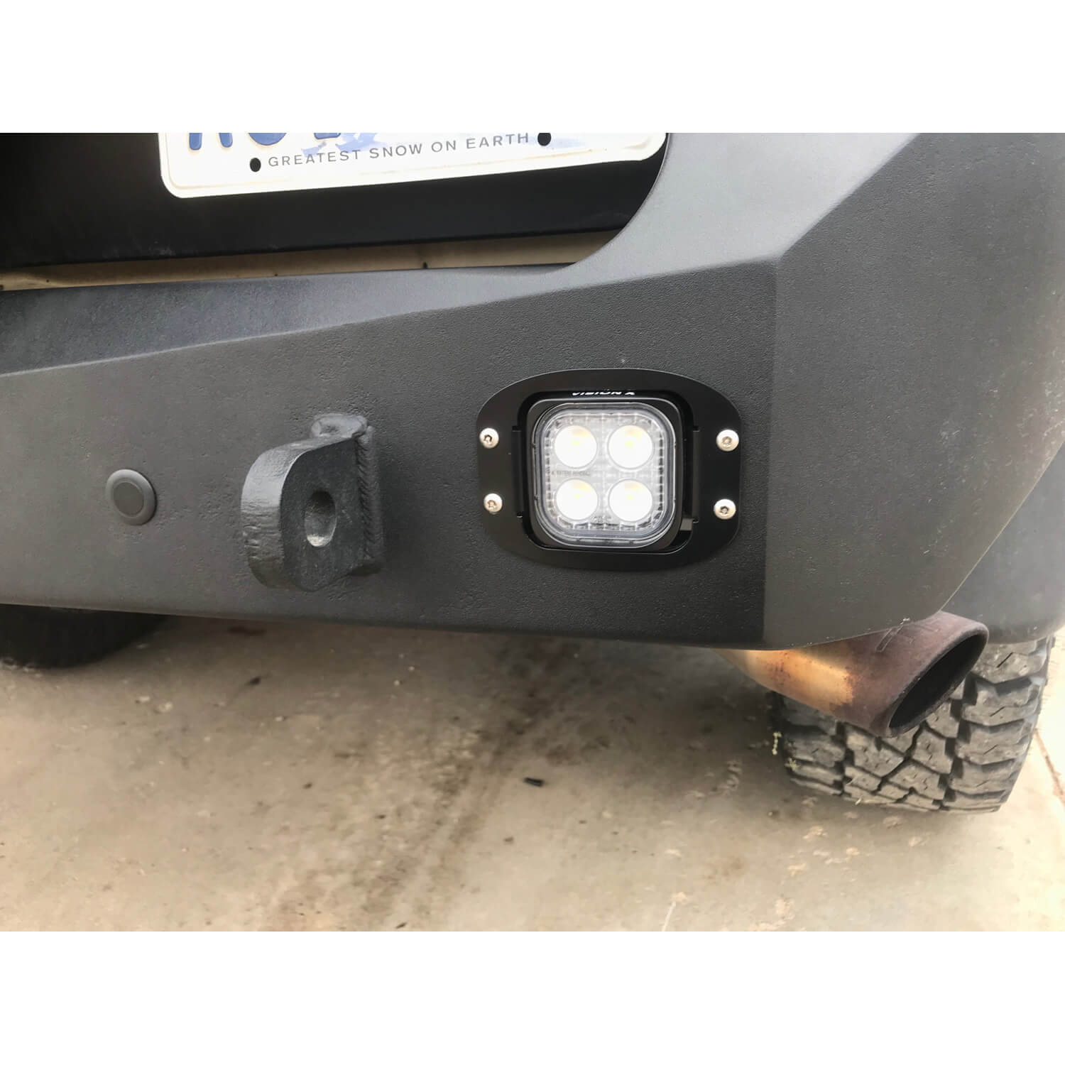 Dura Mini LED Light 60º Beam Flush Mount V2