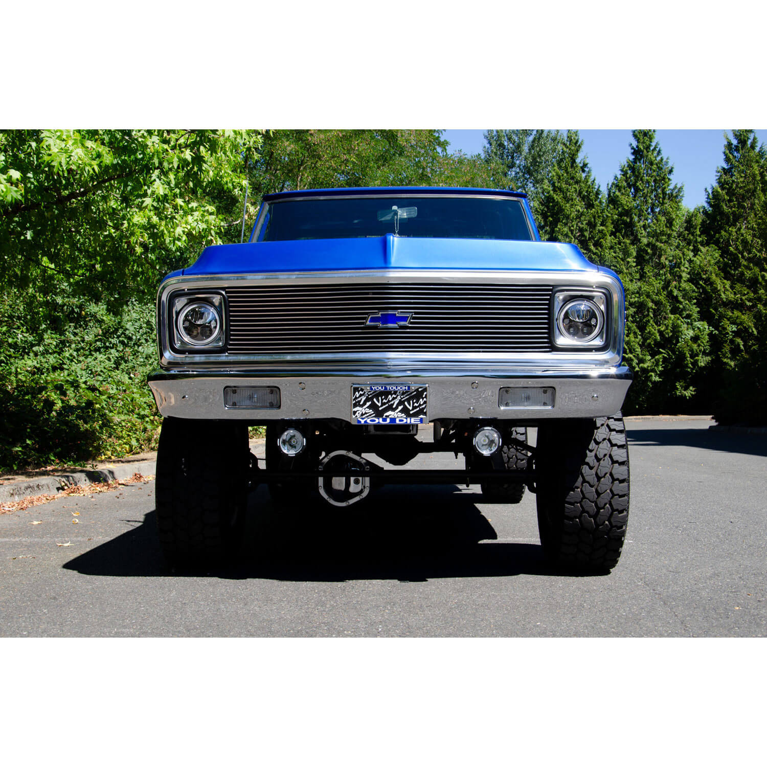 5.75" VX Series LED Headlight Kit - Black Chrome | White Halo
