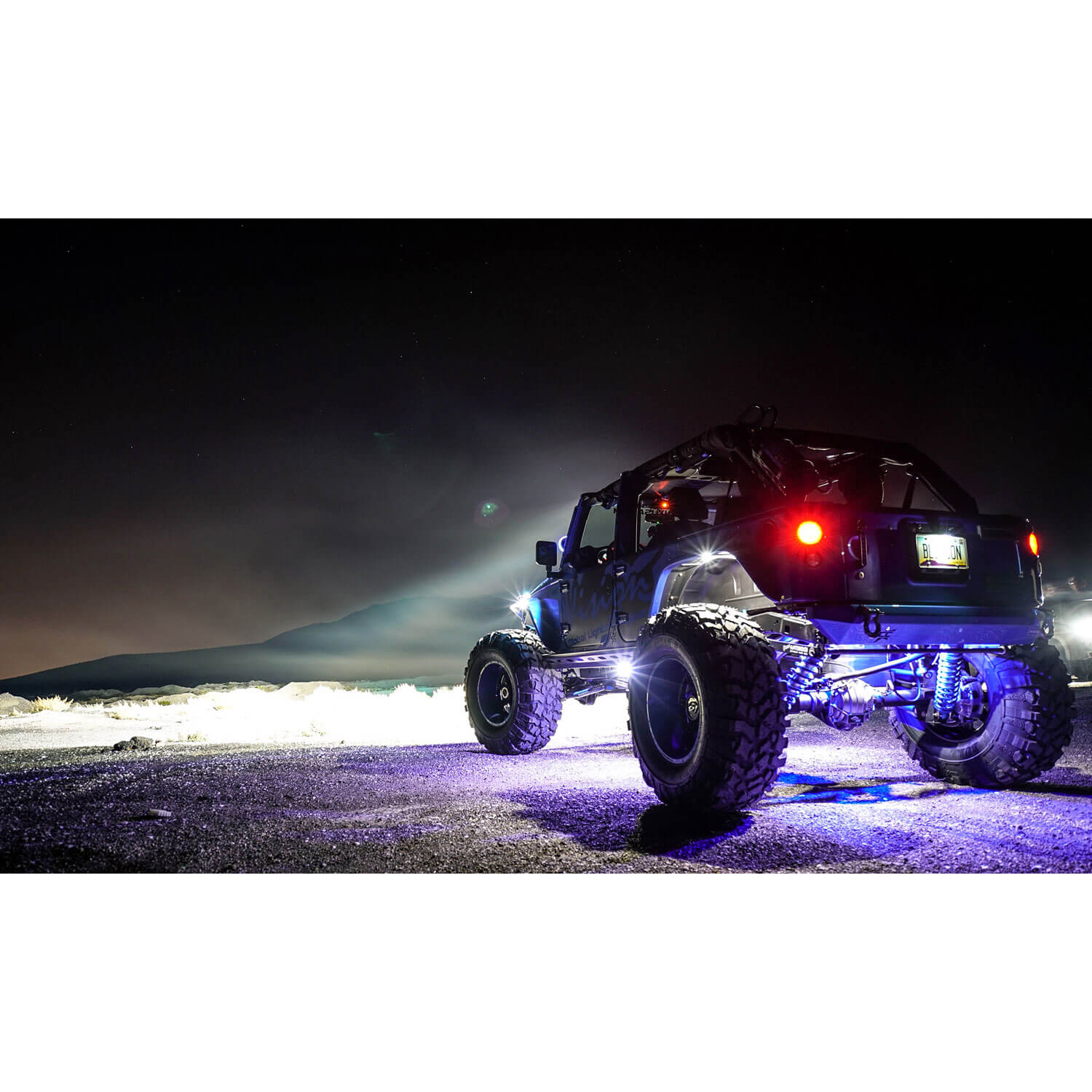 XP LED Rock Light 4 Pod Kit