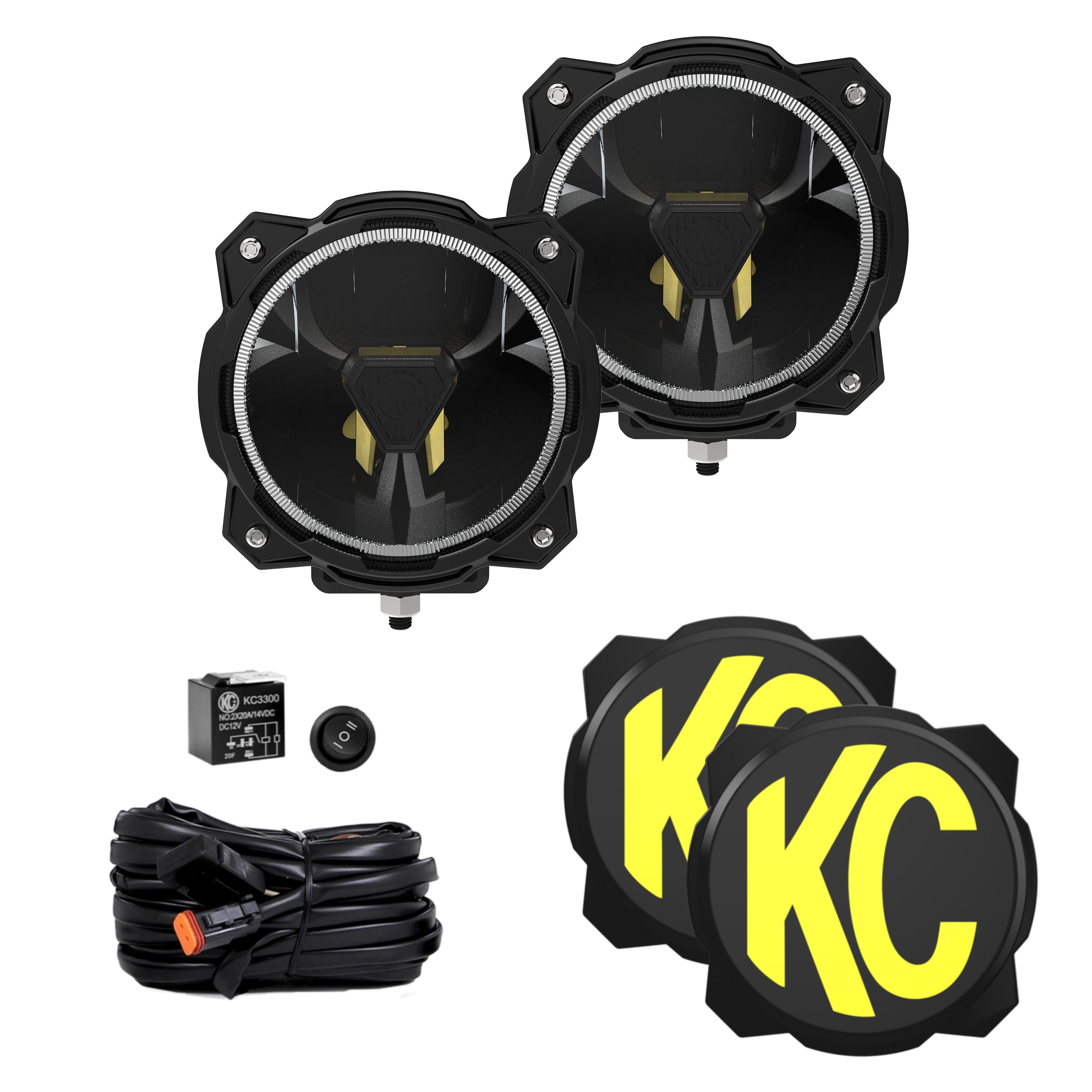 Gravity® Titan™ 6" LED - Pair Pack - Spot Beam - #91401