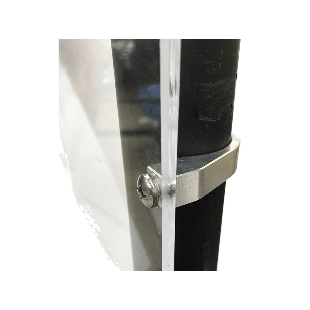 Billet Aluminum Windshield Clamp "U" Clamp