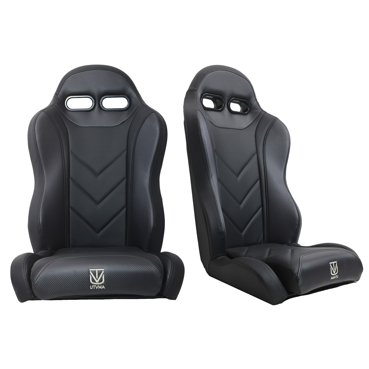 "REBEL" Series Pair of Front Suspension Bucket Seats Maverick R 2 or 4 Seater (2024-2025)
