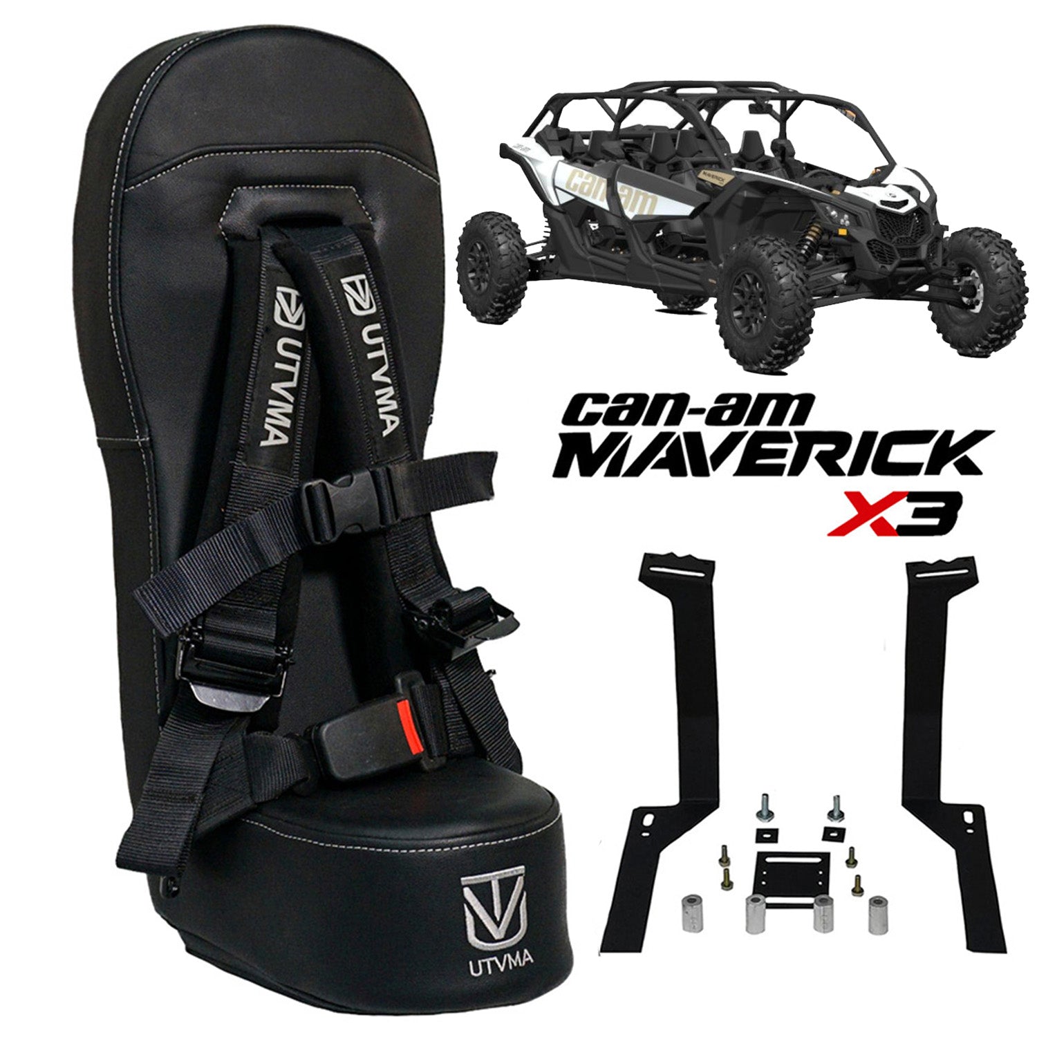 Maverick X3 Max Bump Seat (2017-2025)