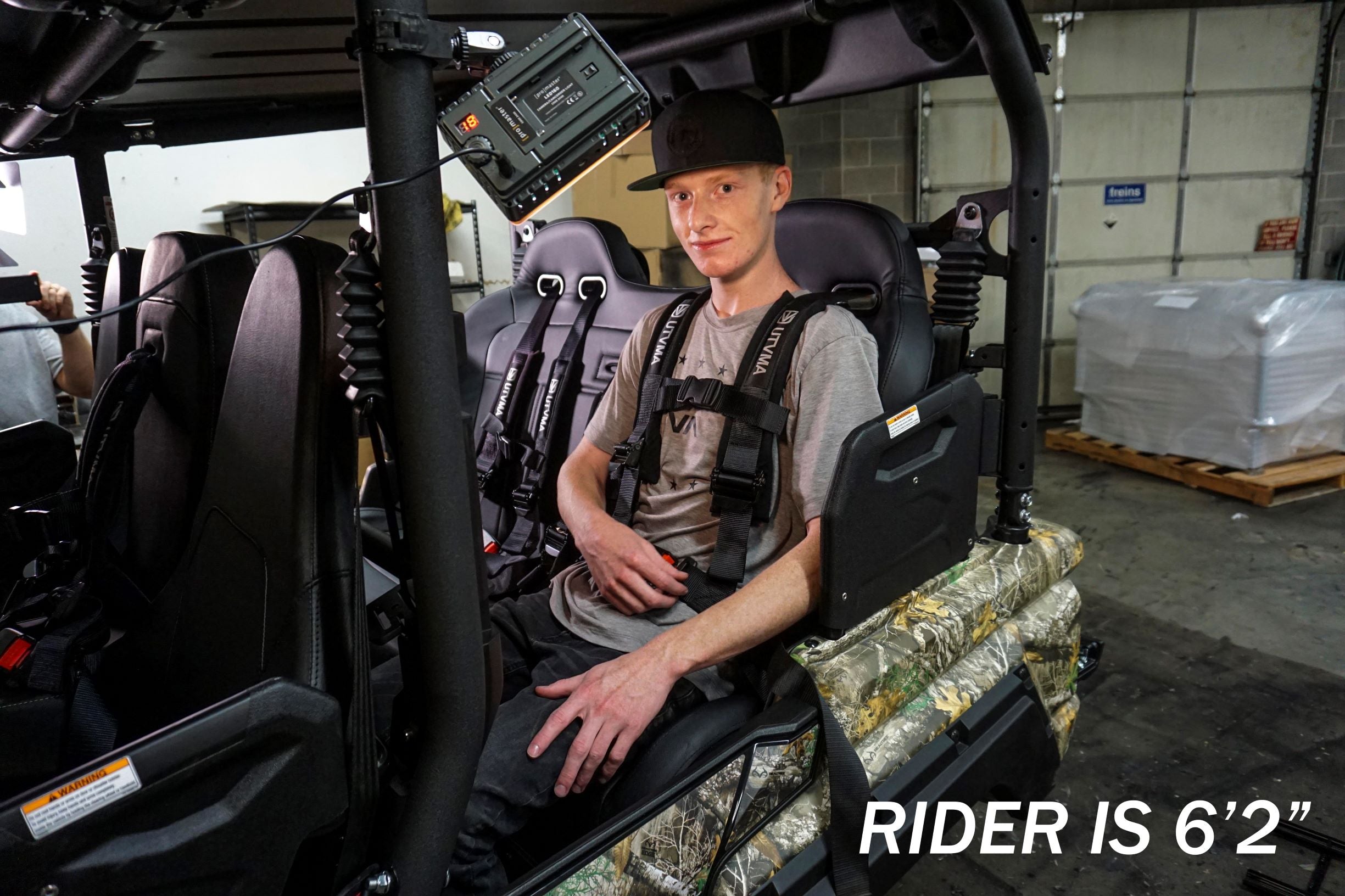 Wolverine RMAX 4 Rear Bench Seat (2021-2024)