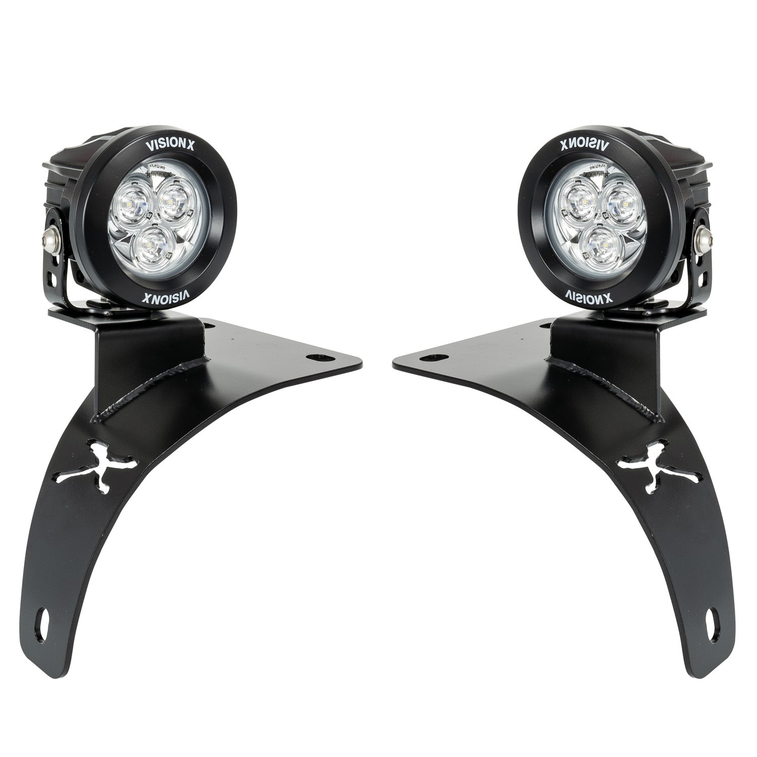 18+ Jeep JL / '20+ Jeep Gladiator Cowl Light Kit (With 3.7" CG2 Mini Cannon)