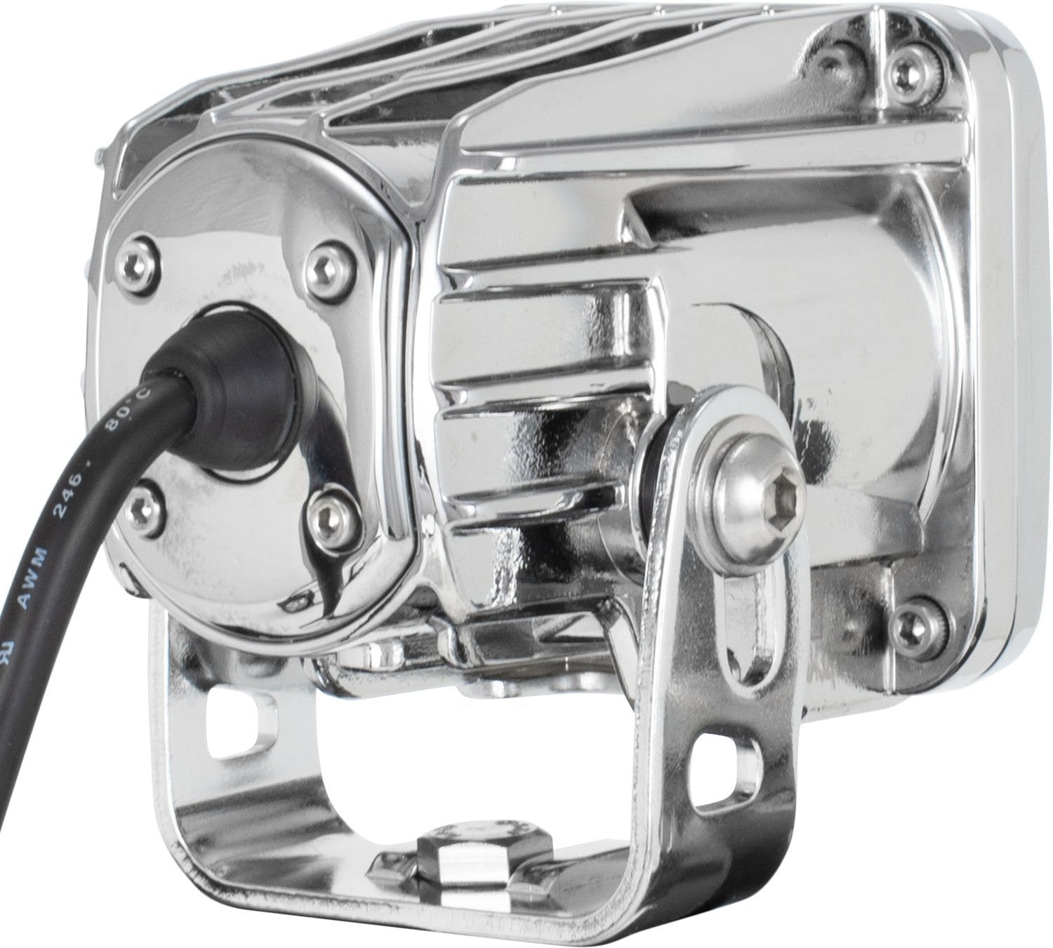 3" Optimus Chrome Square 60° Beam LED Light