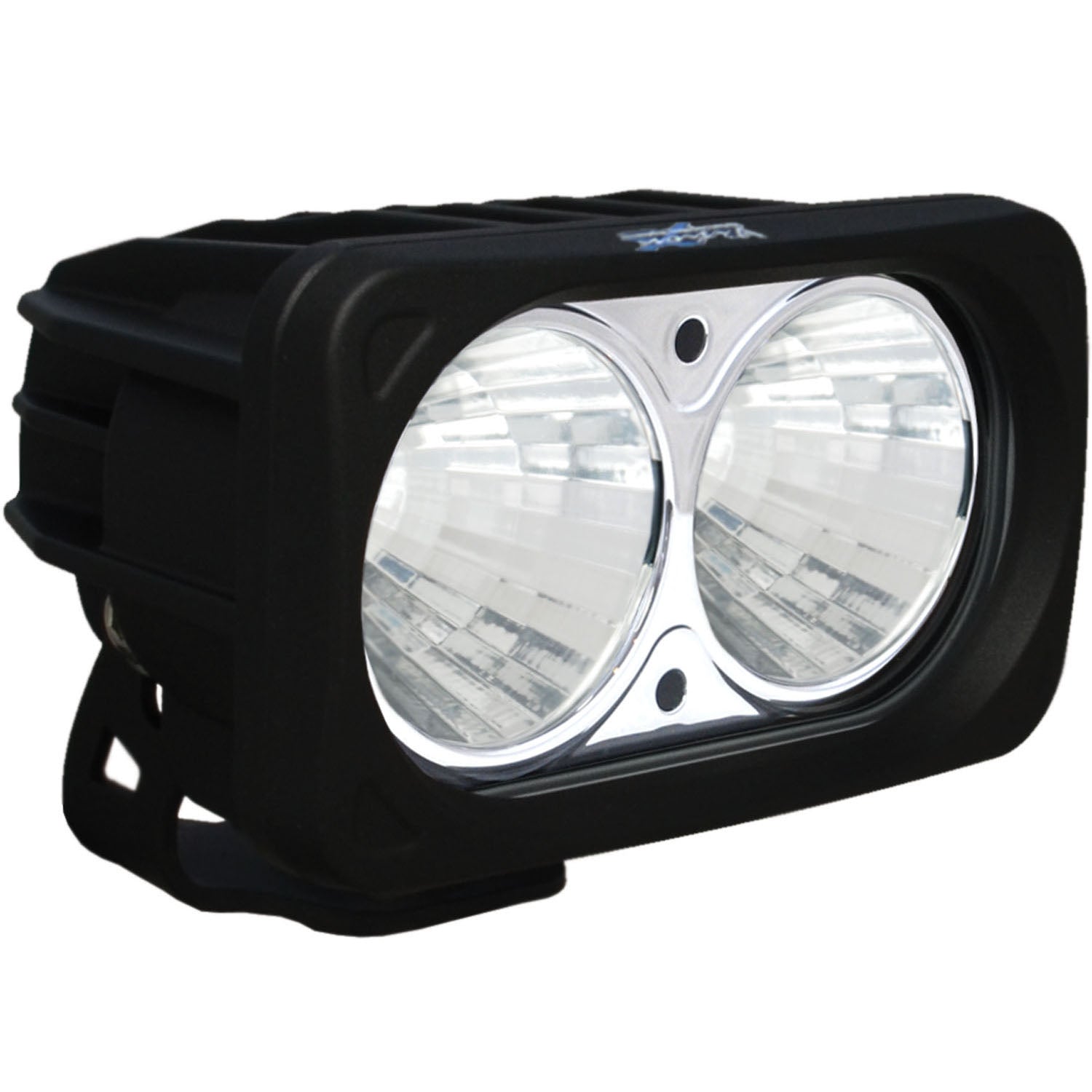6? Black Optimus Dual 20° Beam LED Light Kit