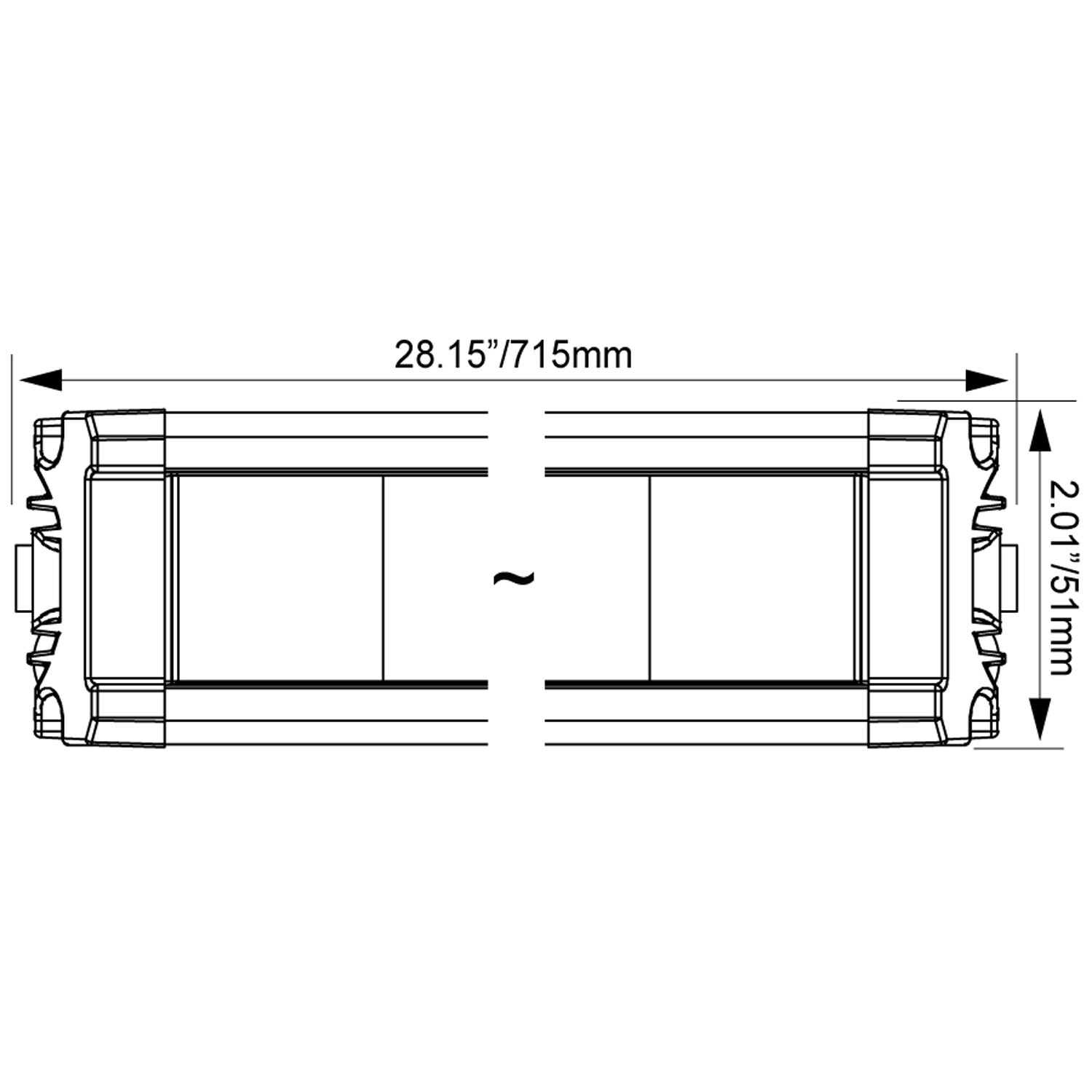 28" XPL Chaser Bar