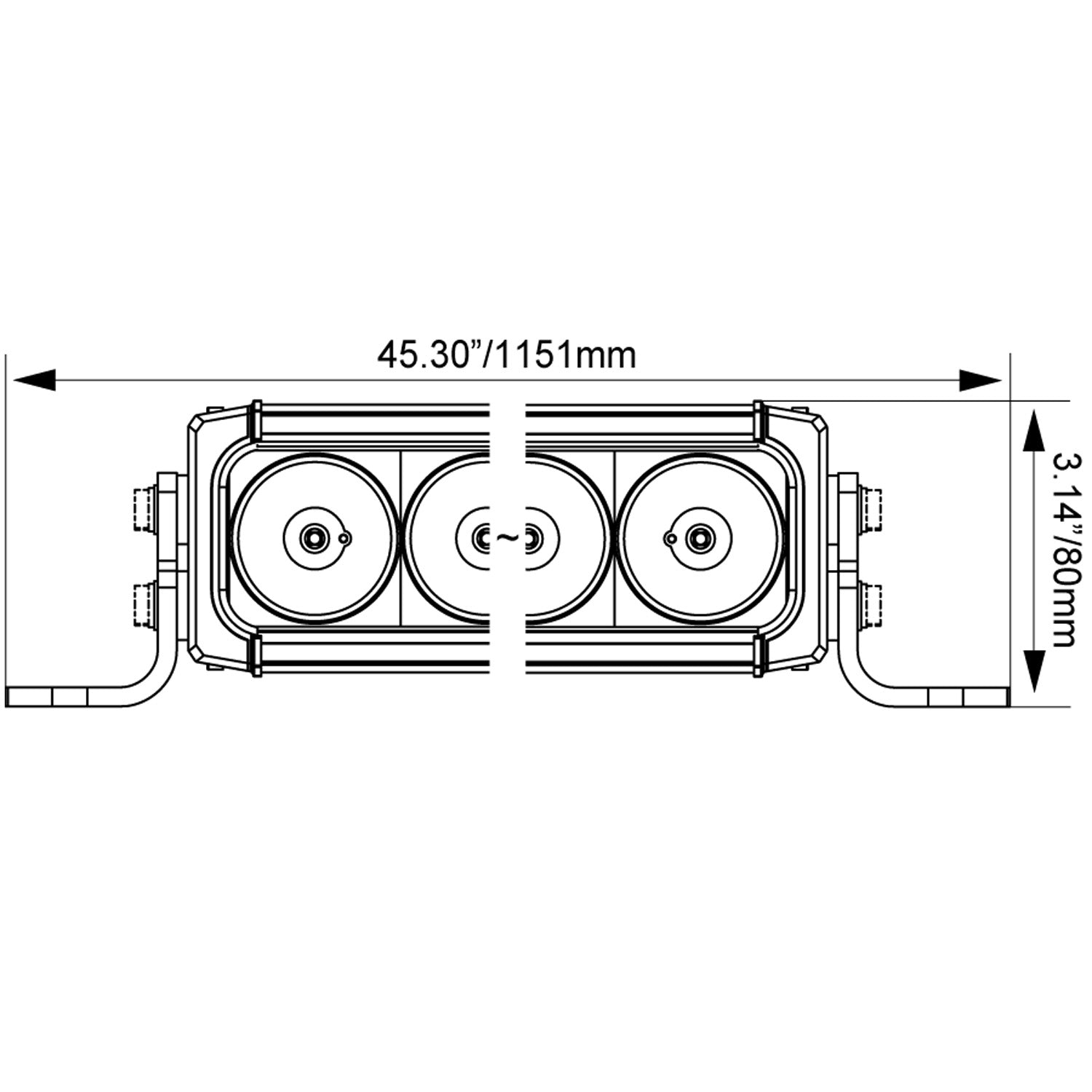 46" XPR-S LED Light Bar