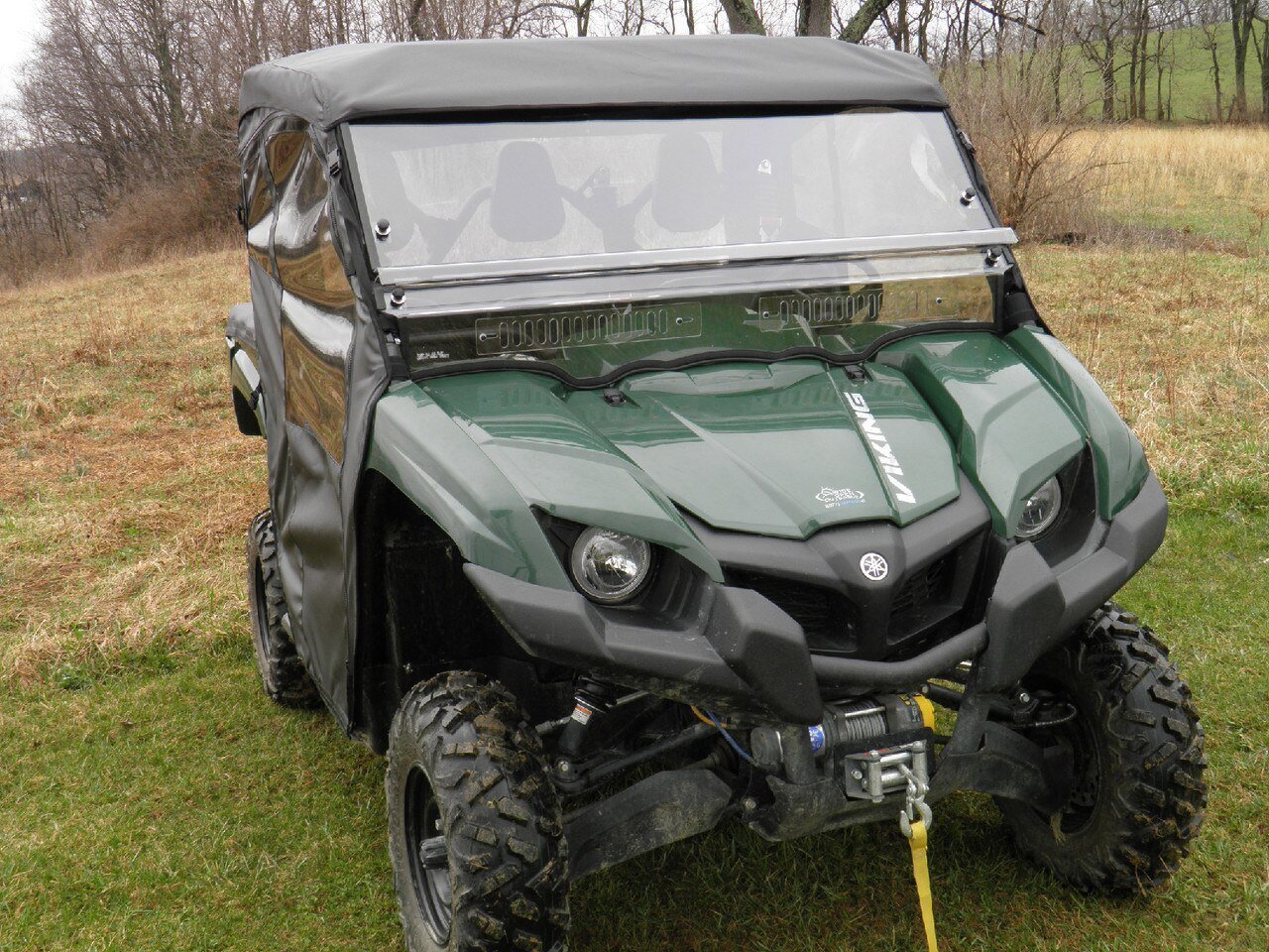 Yamaha Viking - Full Cab Enclosure for Hard Windshield (Full Doors)