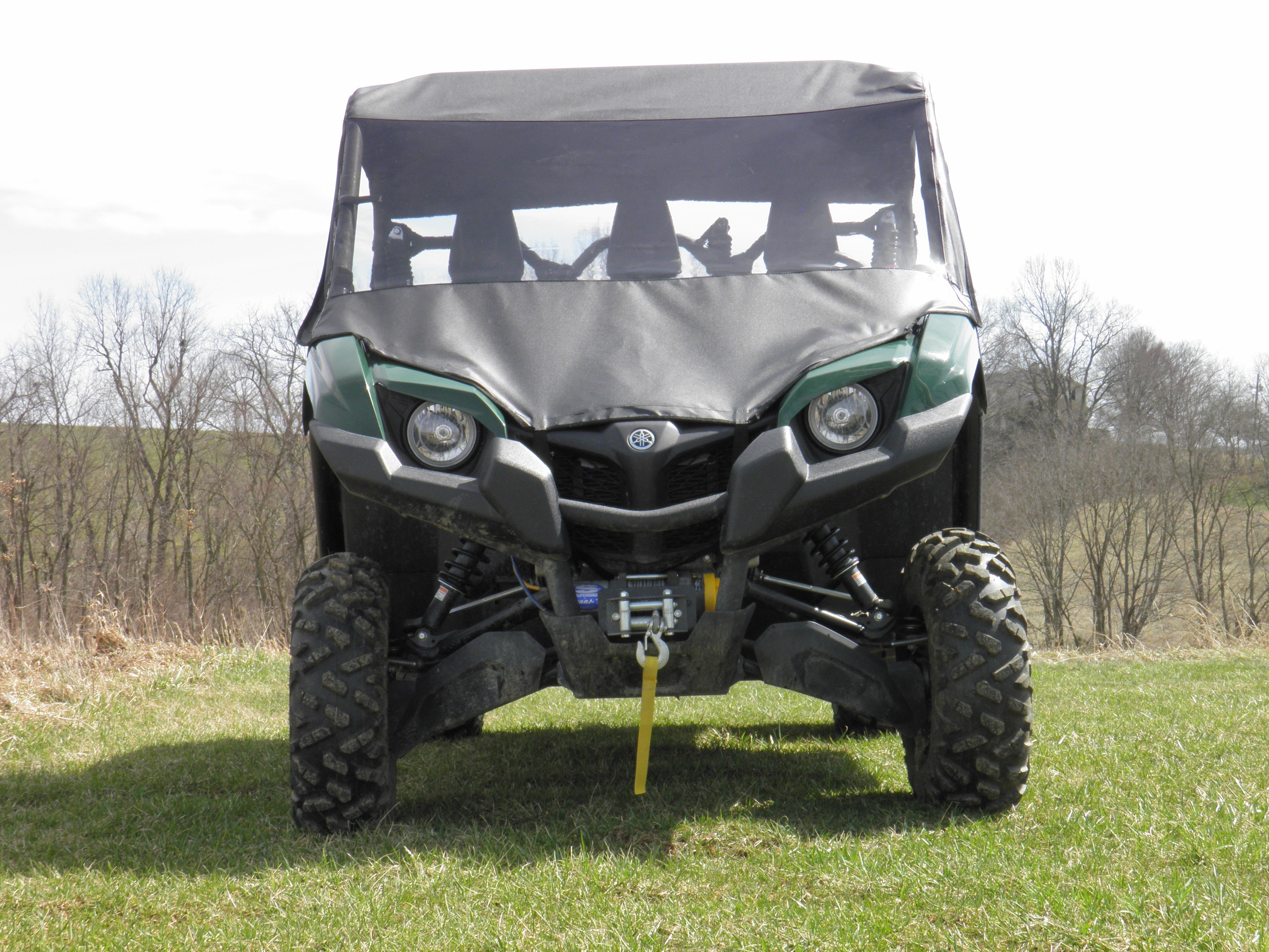Yamaha Viking - Full Cab Enclosure with Vinyl Windshield (Full Doors)