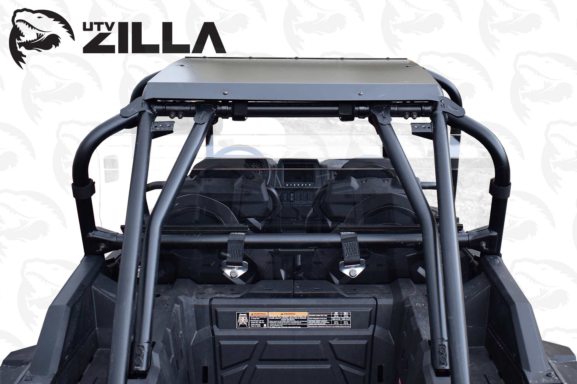 Black Aluminum Roof for RZR 4 Turbo S