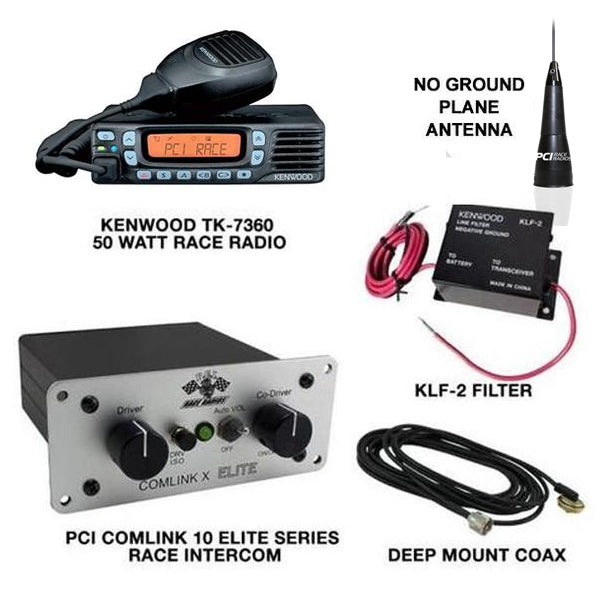 TK-7360 Comlink X Race Package With Kenwood