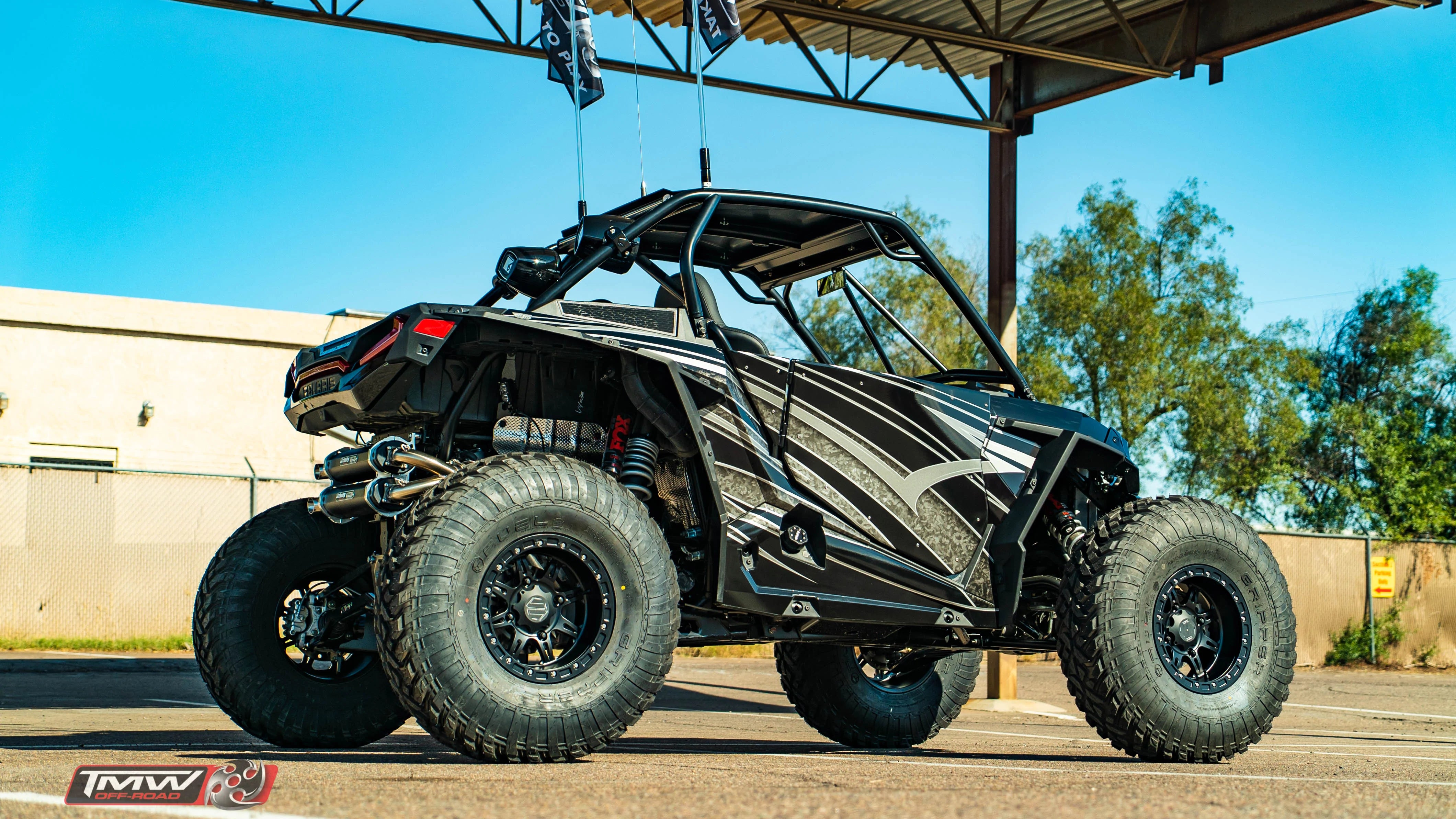 TMW Sand Slayer speed style 2 Seat Cage (fits 2019 Turbo S and 2019 RZR models) - G Life UTV Shop Parts