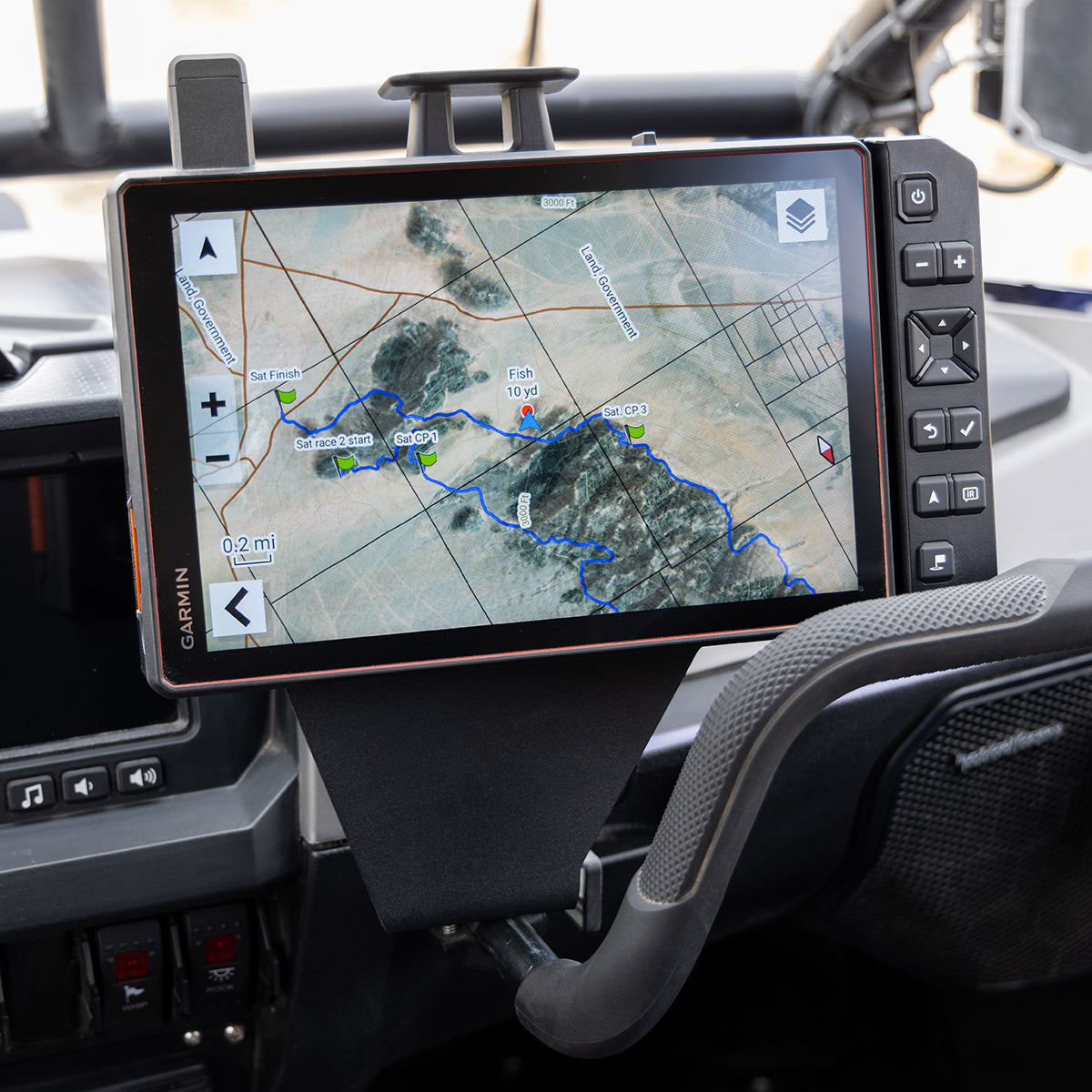 RZR Pro Series 7" GPS Bracket