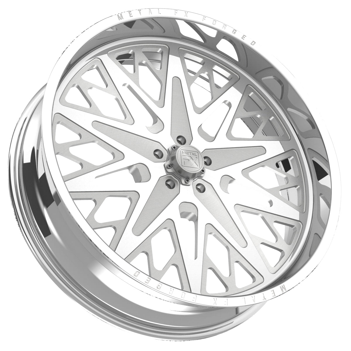 best 24" assassin r, forged monoblock, non-beadlock, raw at metal fx offroad